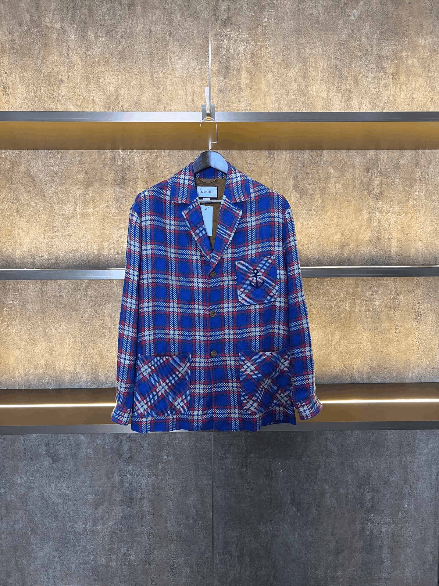 Gucci Gucci Formal Plaid Suit 40r Men Size 40R - 1 Thumbnail
