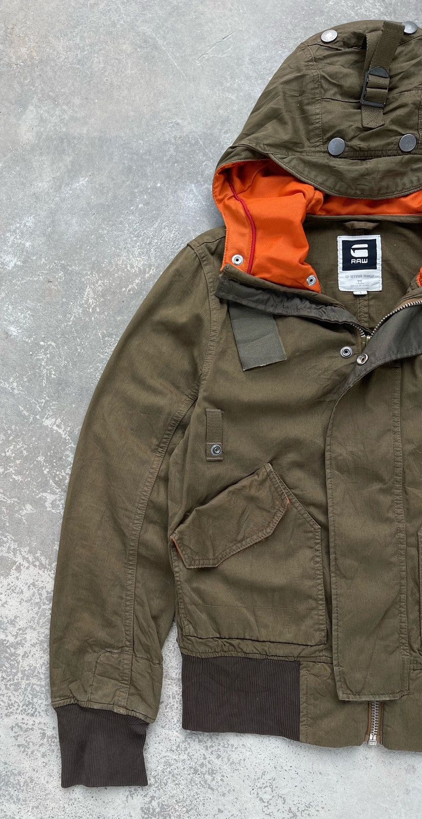 G-Star × Japanese Brand × Le Grande Bleu (L.G.B.) 🔥RARE🔥G-STAR RAW MFD PARACHUTE BOMBER JACKET LGB STYLE Size US S / EU 44-46 / 1 - 6 Thumbnail