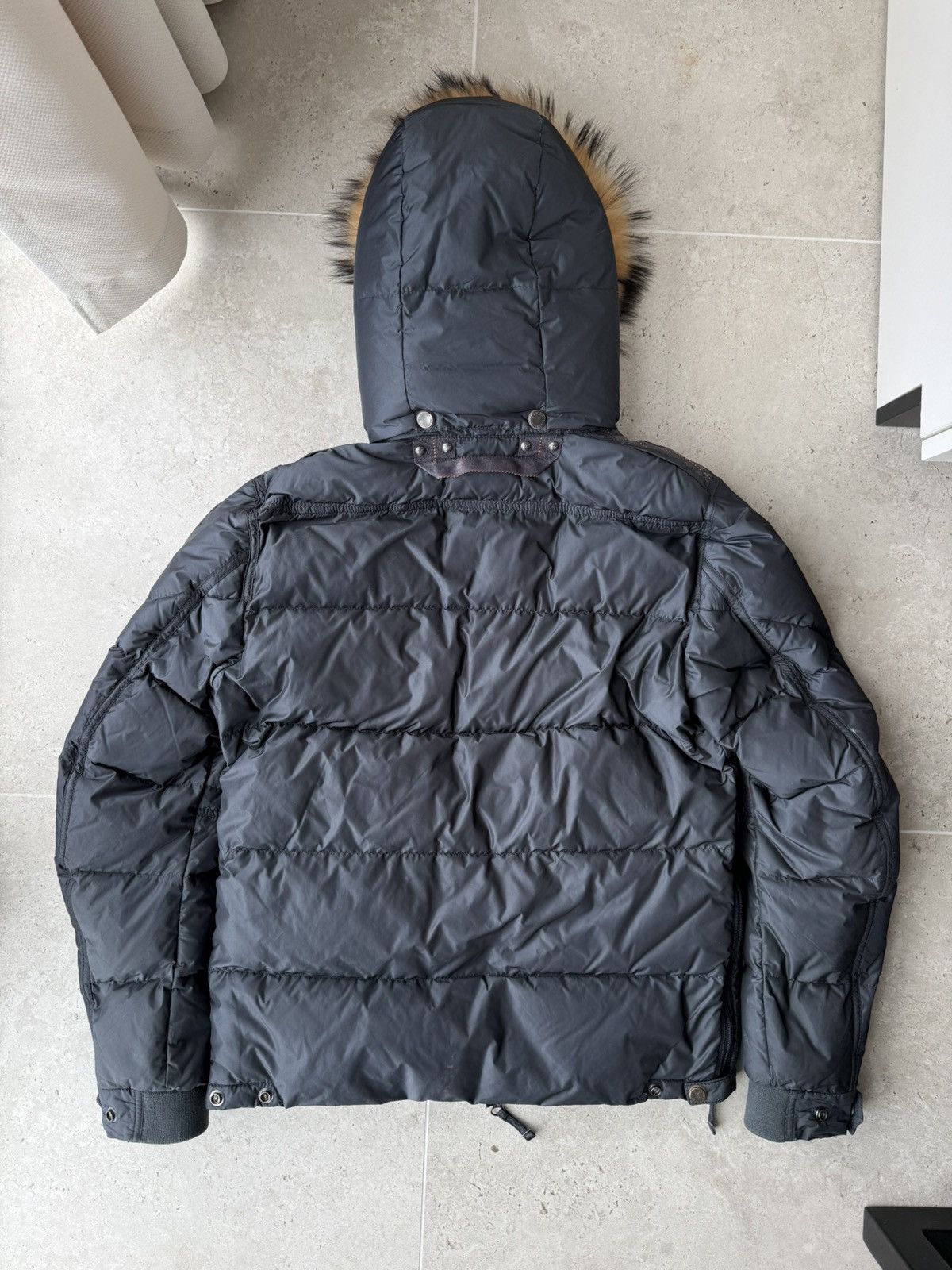 Parajumpers PARAJUMPERS PJS 895$ Down Navy Nylon Parka Jacket Size US M / EU 48-50 / 2 - 2 Thumbnail