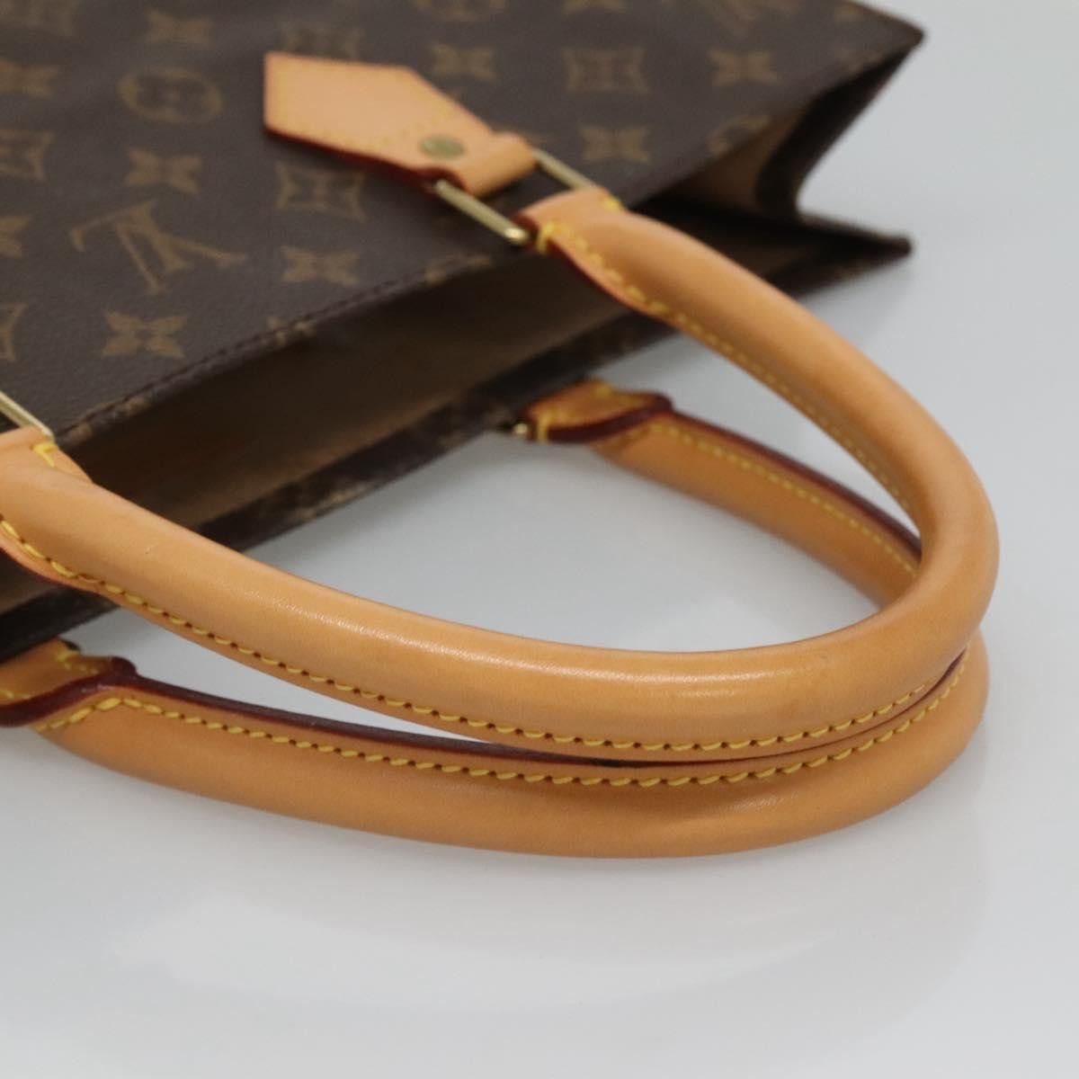 Louis Vuitton LOUIS VUITTON Monogram Sac Plat Hand Bag M51140 Size ONE SIZE - 7 Thumbnail