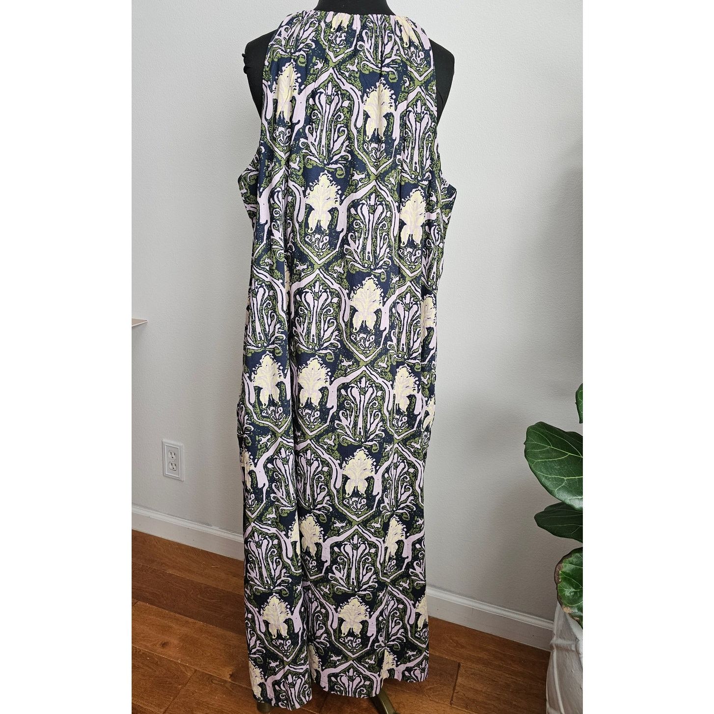 Cleobella Cleobella Sleeveless Cotton Becca Ankle Dress Casablanca L Size L / US 10 / IT 46 - 4 Thumbnail