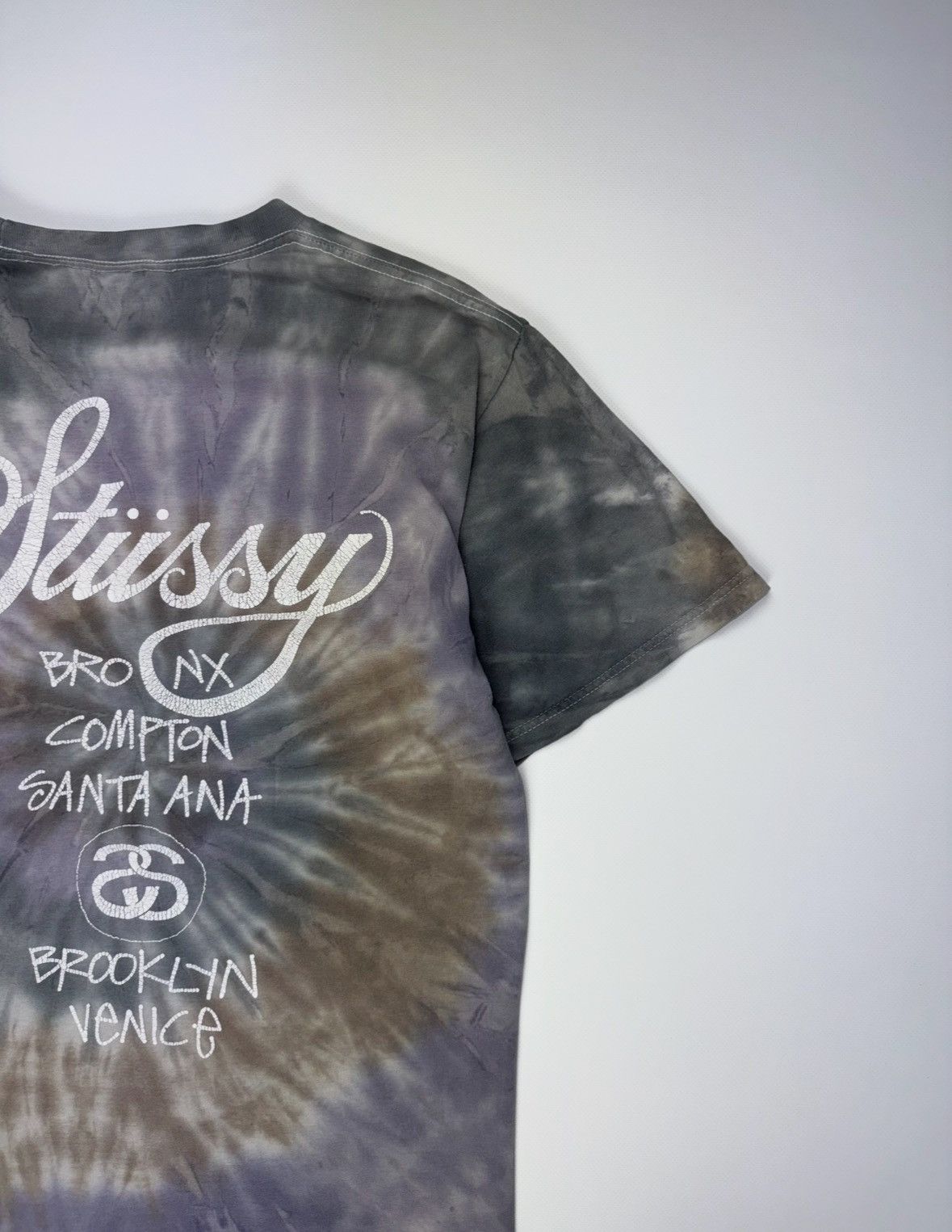 Stussy Streetwear Tie Die Stussy Vintage Big Logo size M Size US M / EU 48-50 / 2 - 10 Thumbnail