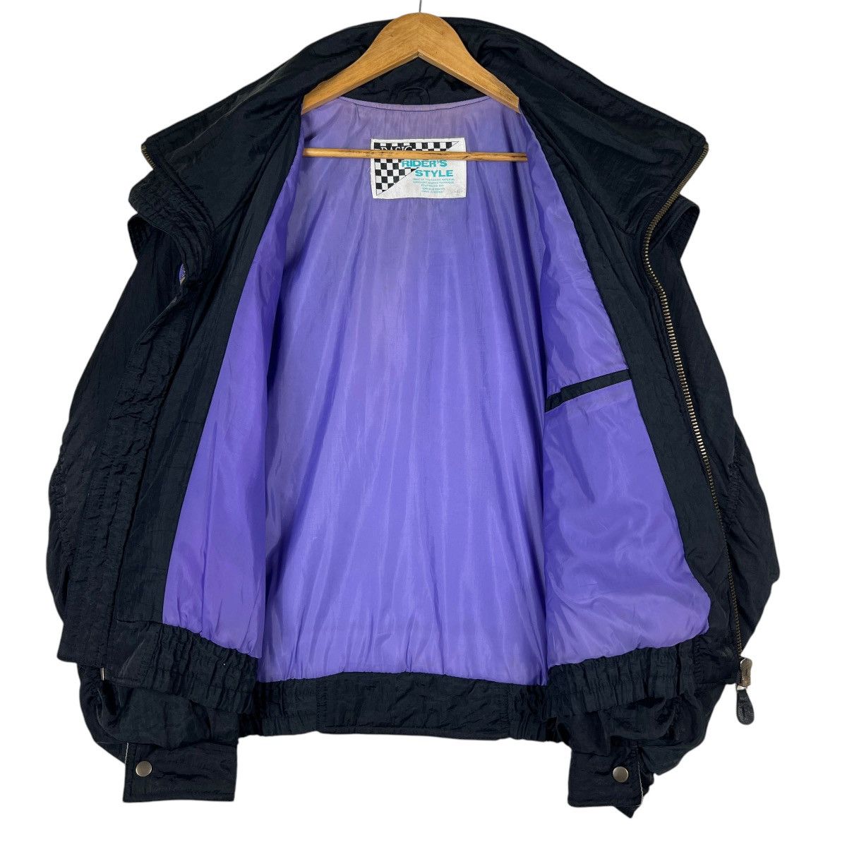 Japanese Brand × Sports Specialties 🔥 80s VINTAGE BASIC RIDERS STYLE BOMBER JACKET Size US L / EU 52-54 / 3 - 8 Thumbnail