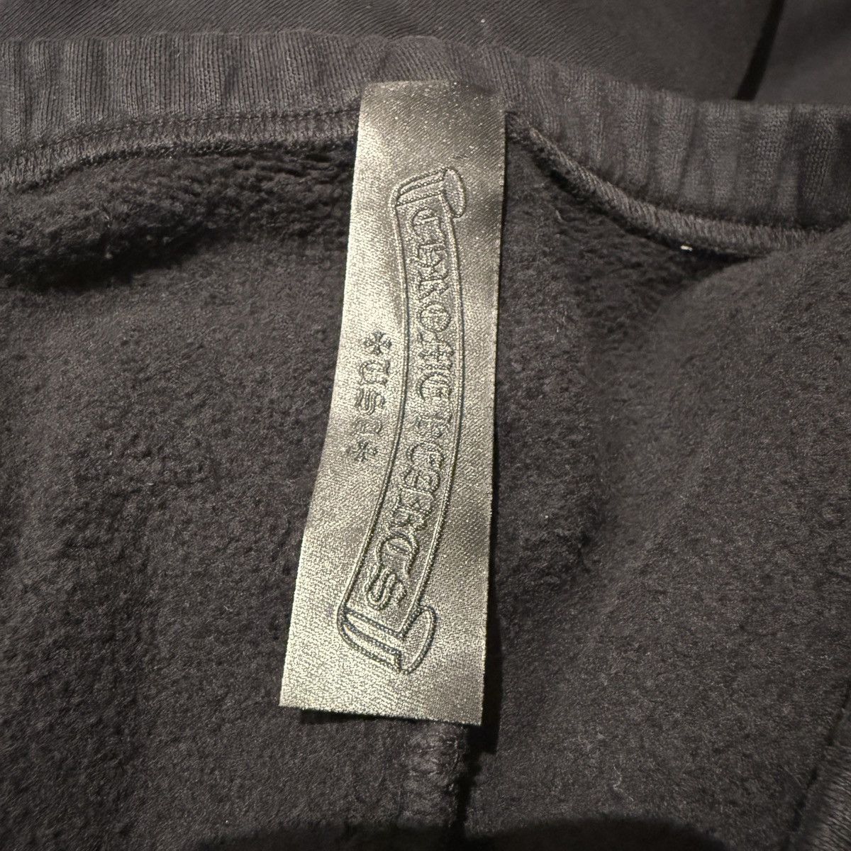 Chrome Hearts Chrome Hearts Oversize Black Cross Patch Sweatpants size S Size 26" / US 2 / IT 38 - 6 Thumbnail