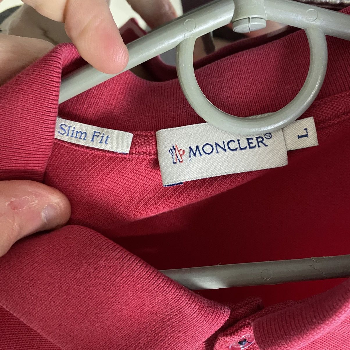 Moncler Moncler Polo Shirt Luxury L size Size US L / EU 52-54 / 3 - 6 Thumbnail