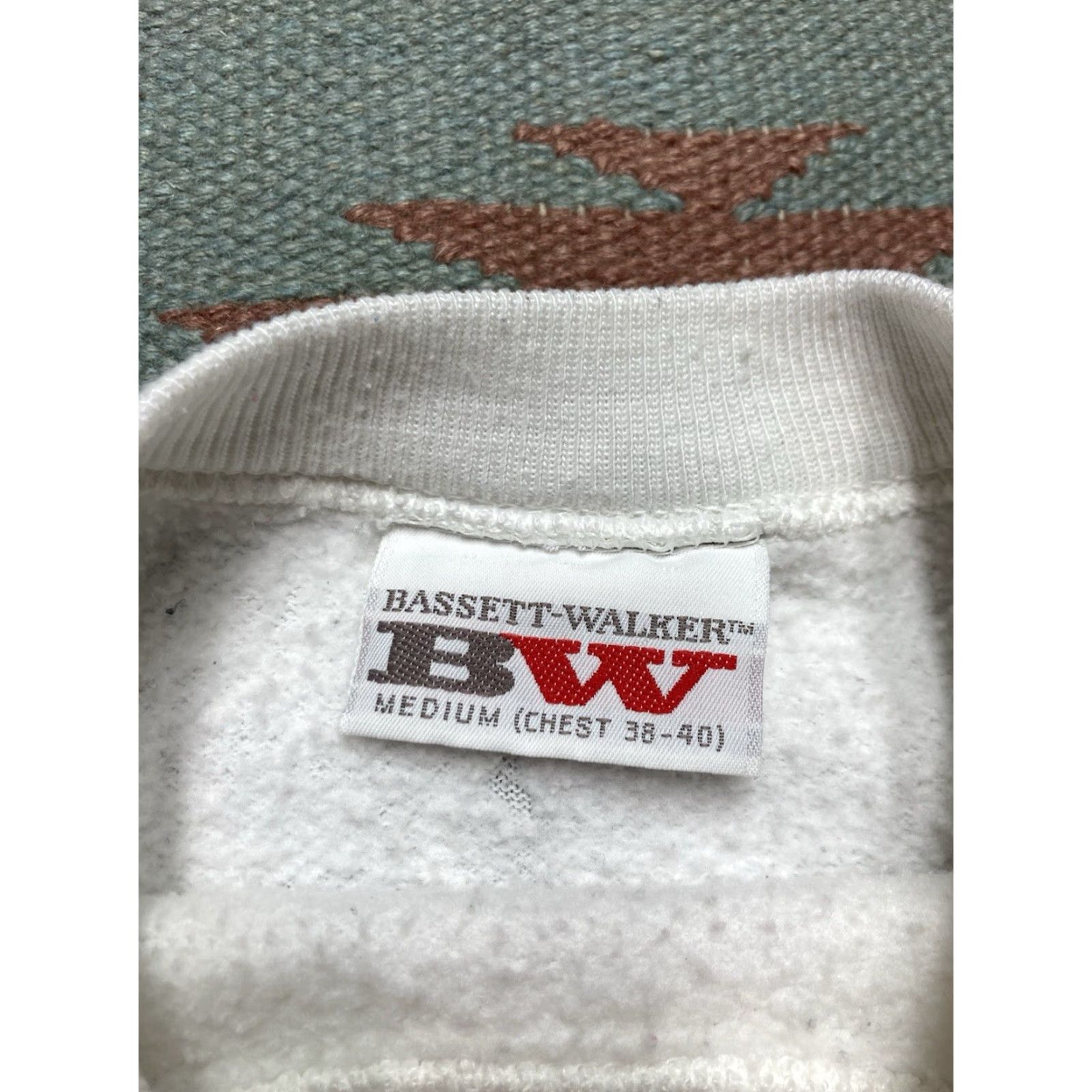 Vintage VINTAGE 1980s Rolls‑Royce Car Beauty is my Business Crewneck Sweatshirt M White Mens Pullover Size US M / EU 48-50 / 2 - 4 Thumbnail