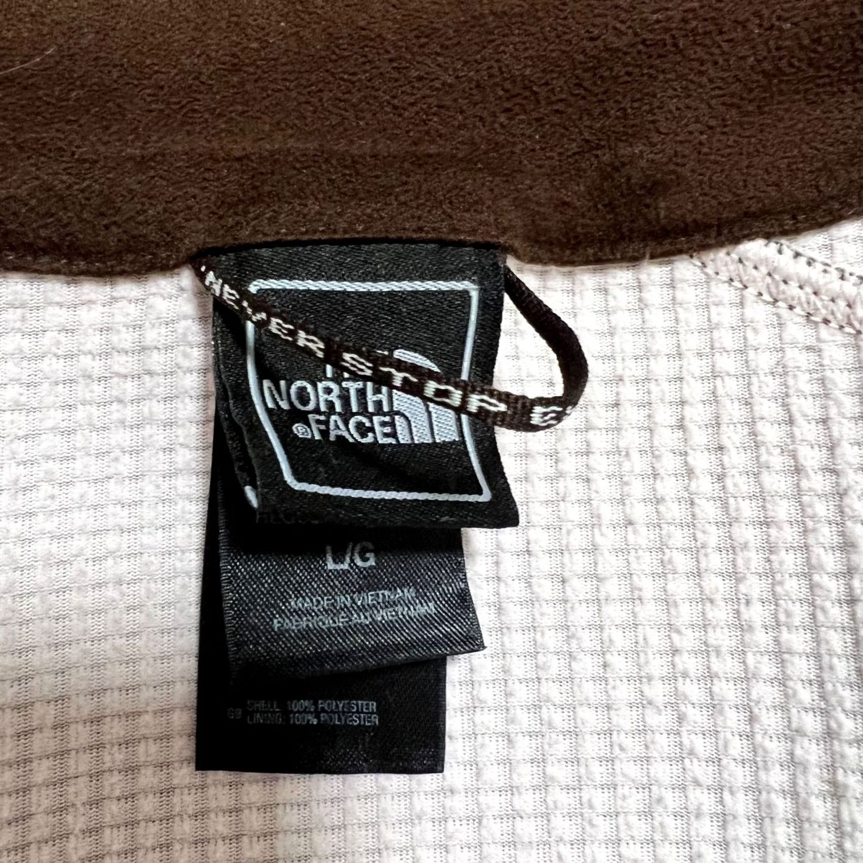 The North Face The North Face Windwall Fleece Hood Jacket Women's L Brown Zip Hoodie Size L / US 10 / IT 46 - 5 Thumbnail