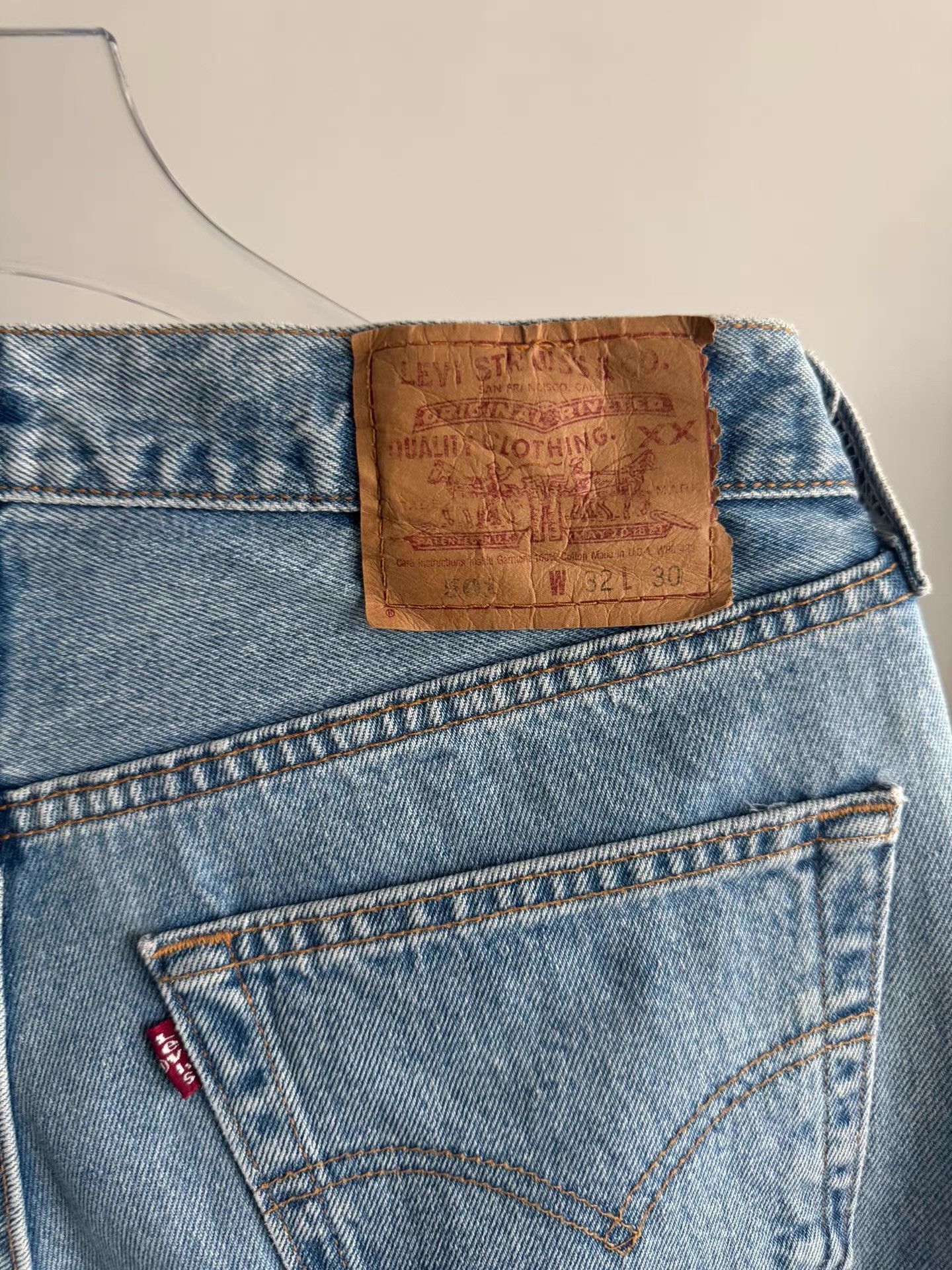 Levi's Vintage Levi's 501 Q17 Size US 36 / EU 52 - 4 Thumbnail