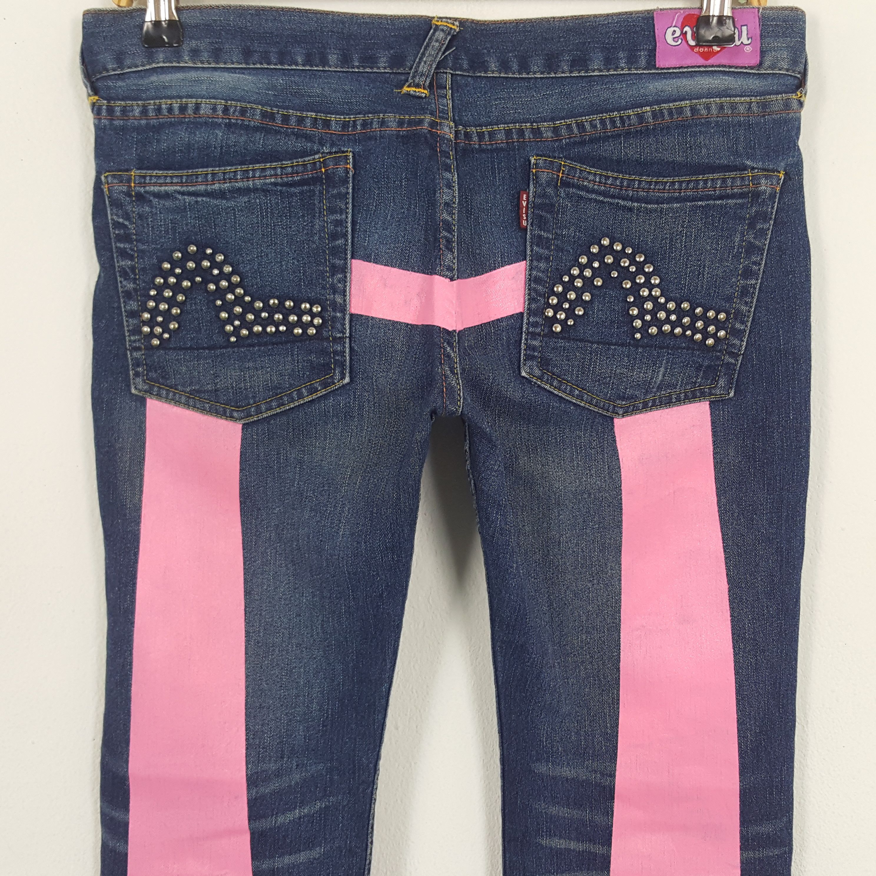 Evisu × Vintage Vintage Evisu Custom Art Daicock Denim Jeans Size 31" - 1 Thumbnail