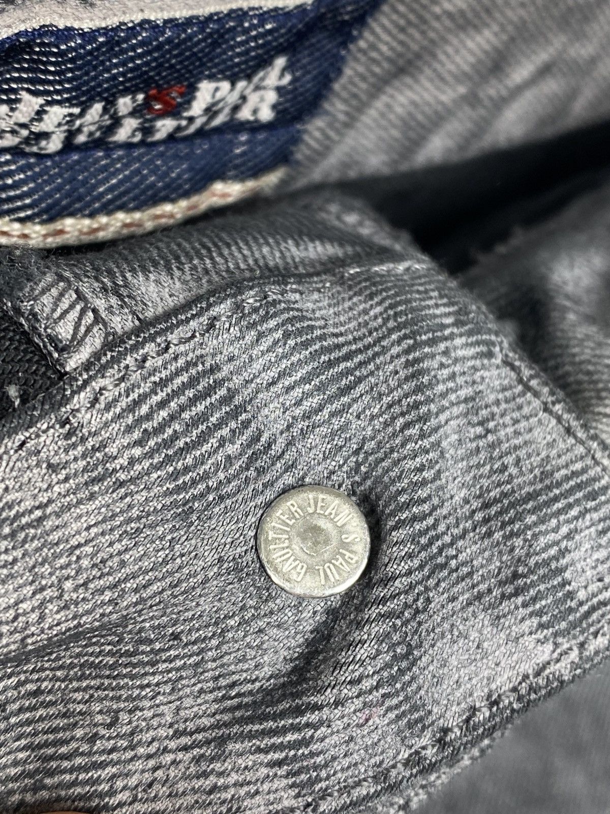 Jean Paul Gaultier Jean’s Paul Gaultier Frozen Dye Waxed Denim Jean Men size 29 Size US 29 - 11 Thumbnail