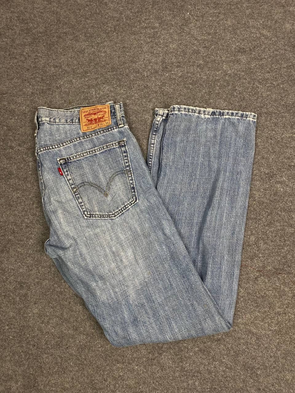 Levi's vintage levis 514 slim straight distressed denim Size US 38 / EU 54 - 2 Thumbnail