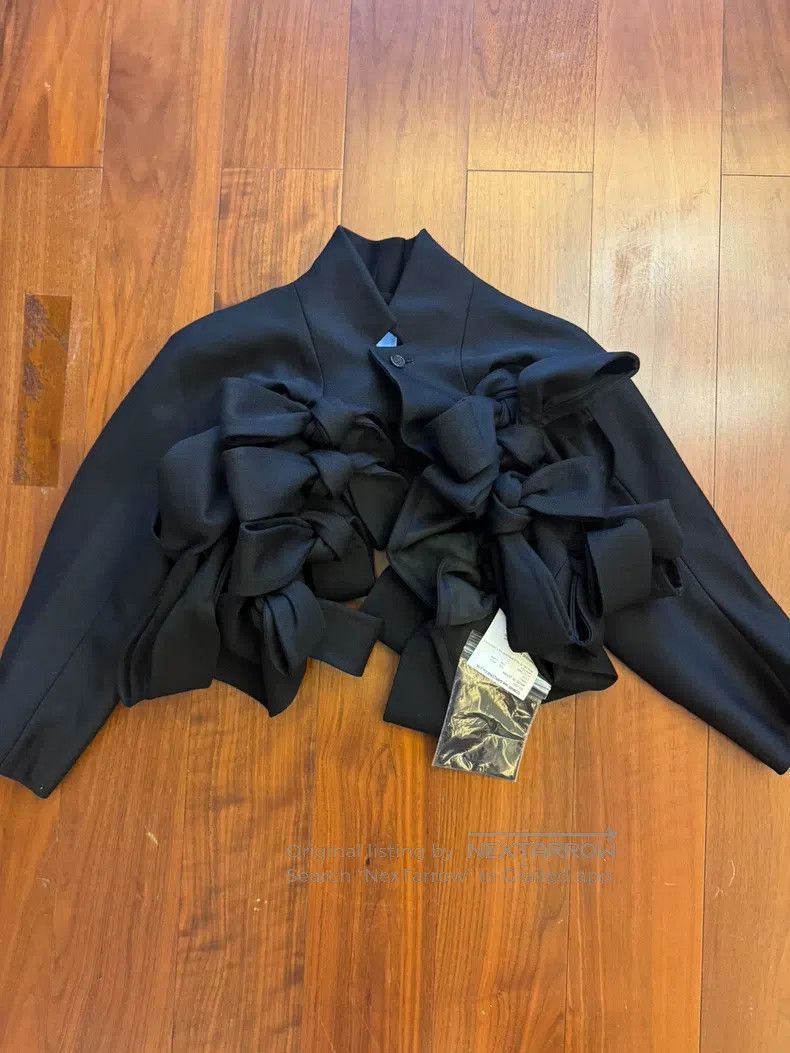 Comme Des Garcons Bow Short Jacket