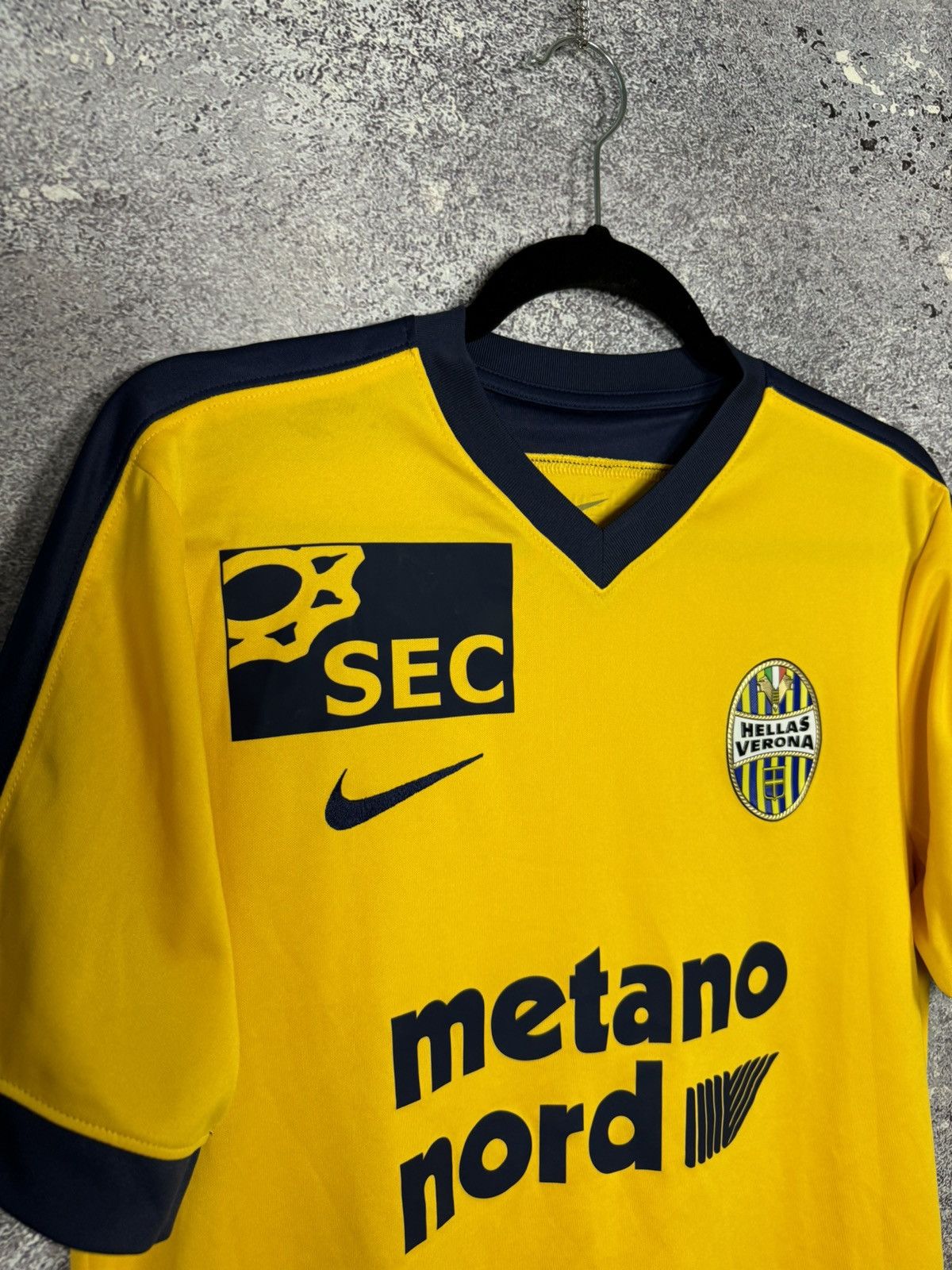 Nike × Vintage Vintage Hellas Verona 2016/17 Away Nike Soccer Jersey Size US M / EU 48-50 / 2 - 6 Thumbnail