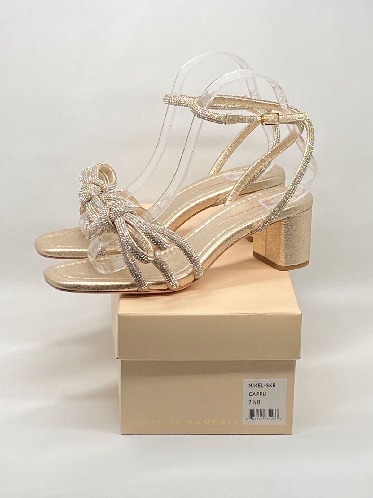 Loeffler Randall Loeffler Randall Bow Mid−Heel Sandal size 7.5 Size US 7.5 / IT 37.5 - 12 Thumbnail