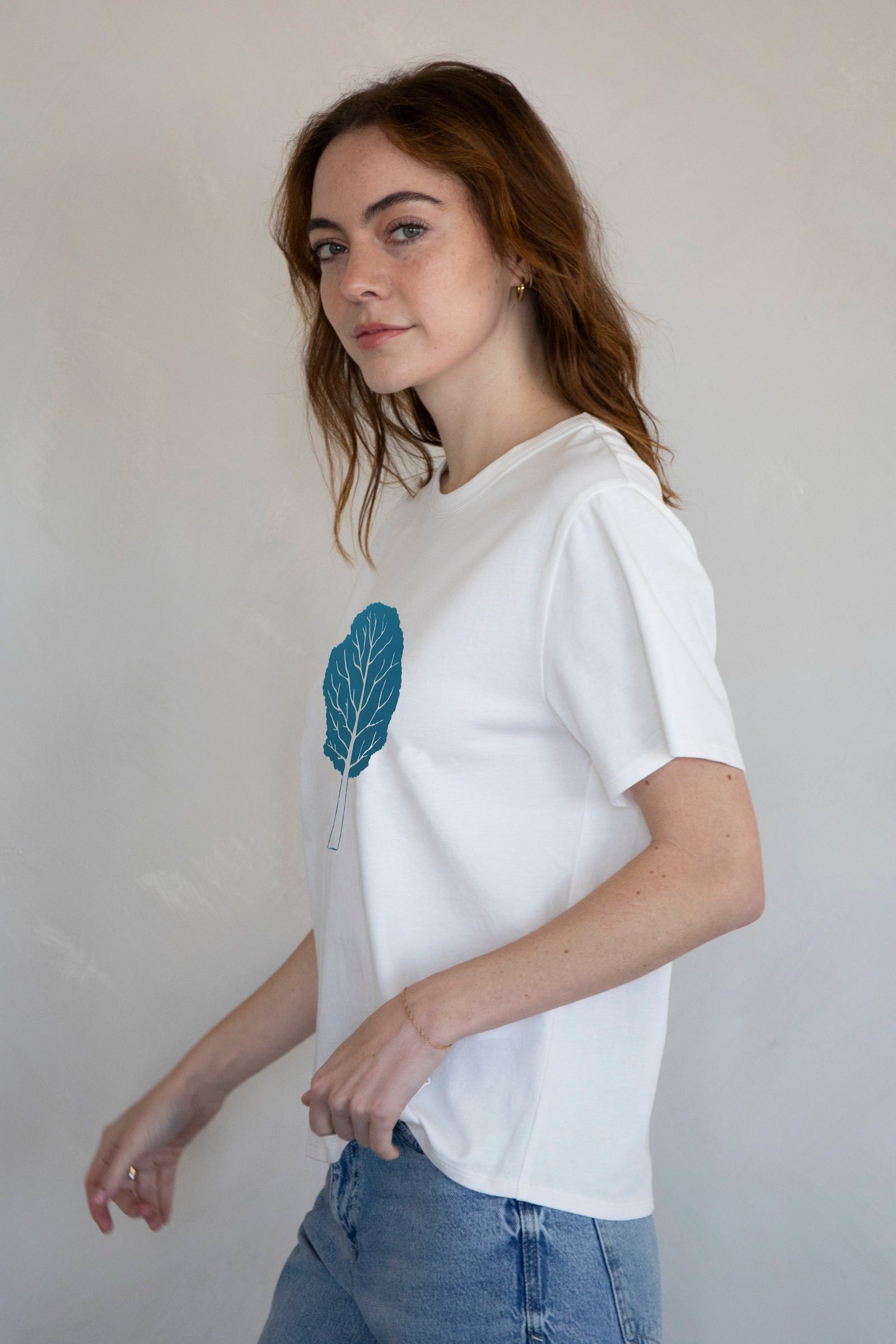 The Unbranded Brand Kale T-Shirt, Food Shirt, Screen Print Shirt, Soft Style Tee Size L / US 10 / IT 46 - 3 Thumbnail