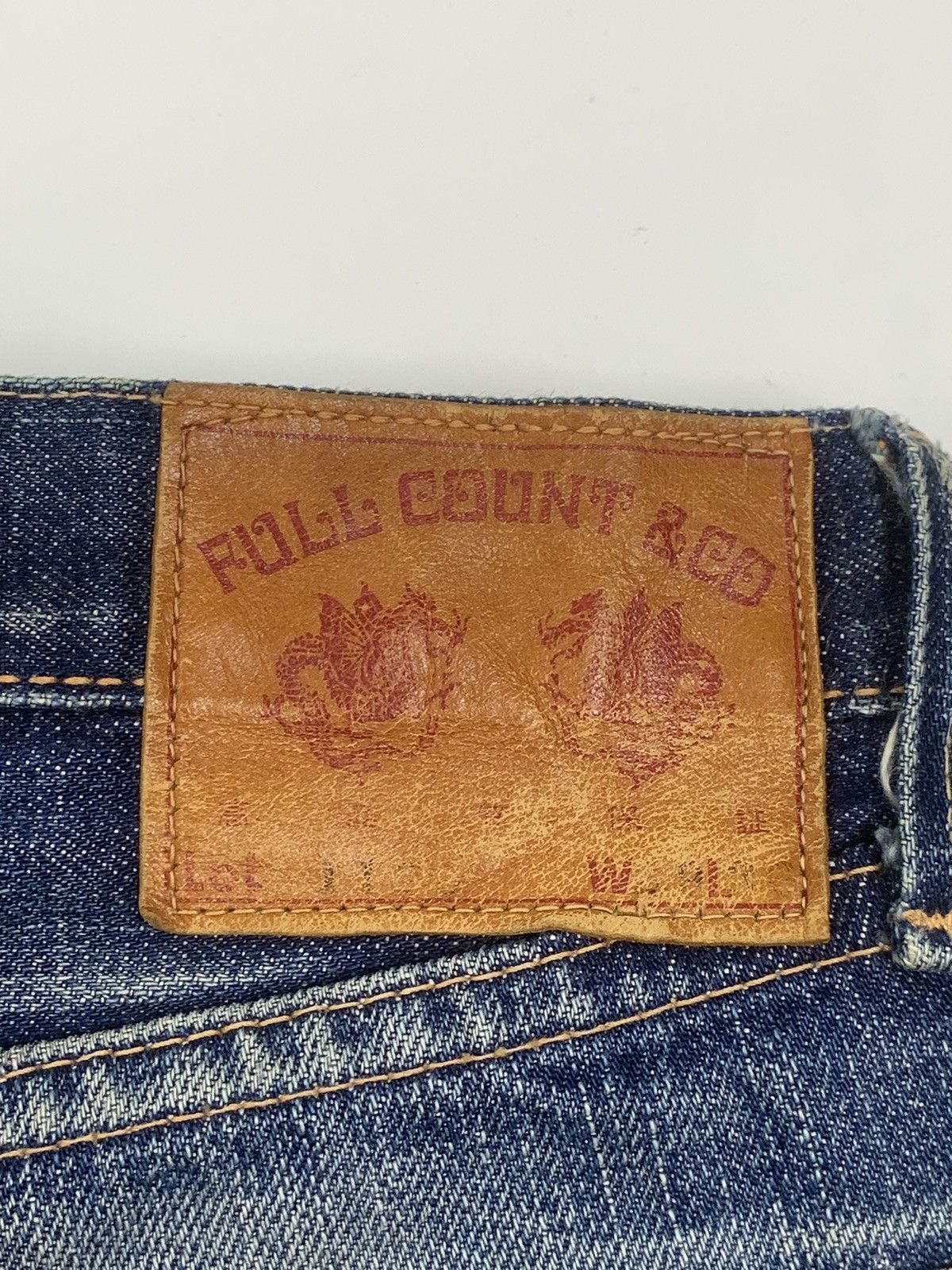 Full Count & Co. Full Count & Co Diatress Jeans Size US 32 / EU 48 - 15 Thumbnail