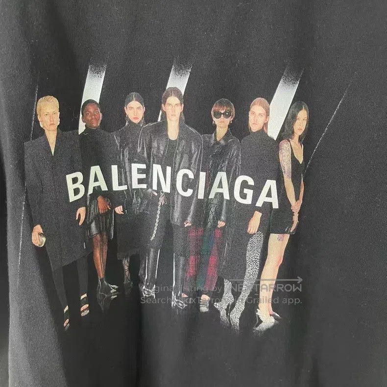 Balenciaga Balenciaga Portrait Printed T-Shirt, Size XS Size US XS / EU 42 / 0 - 6 Thumbnail