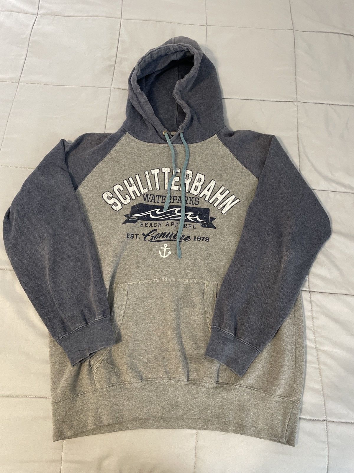 Vintage Schlitterbahn Water Parks Hoodie Size US M / EU 48-50 / 2 - 1 Thumbnail