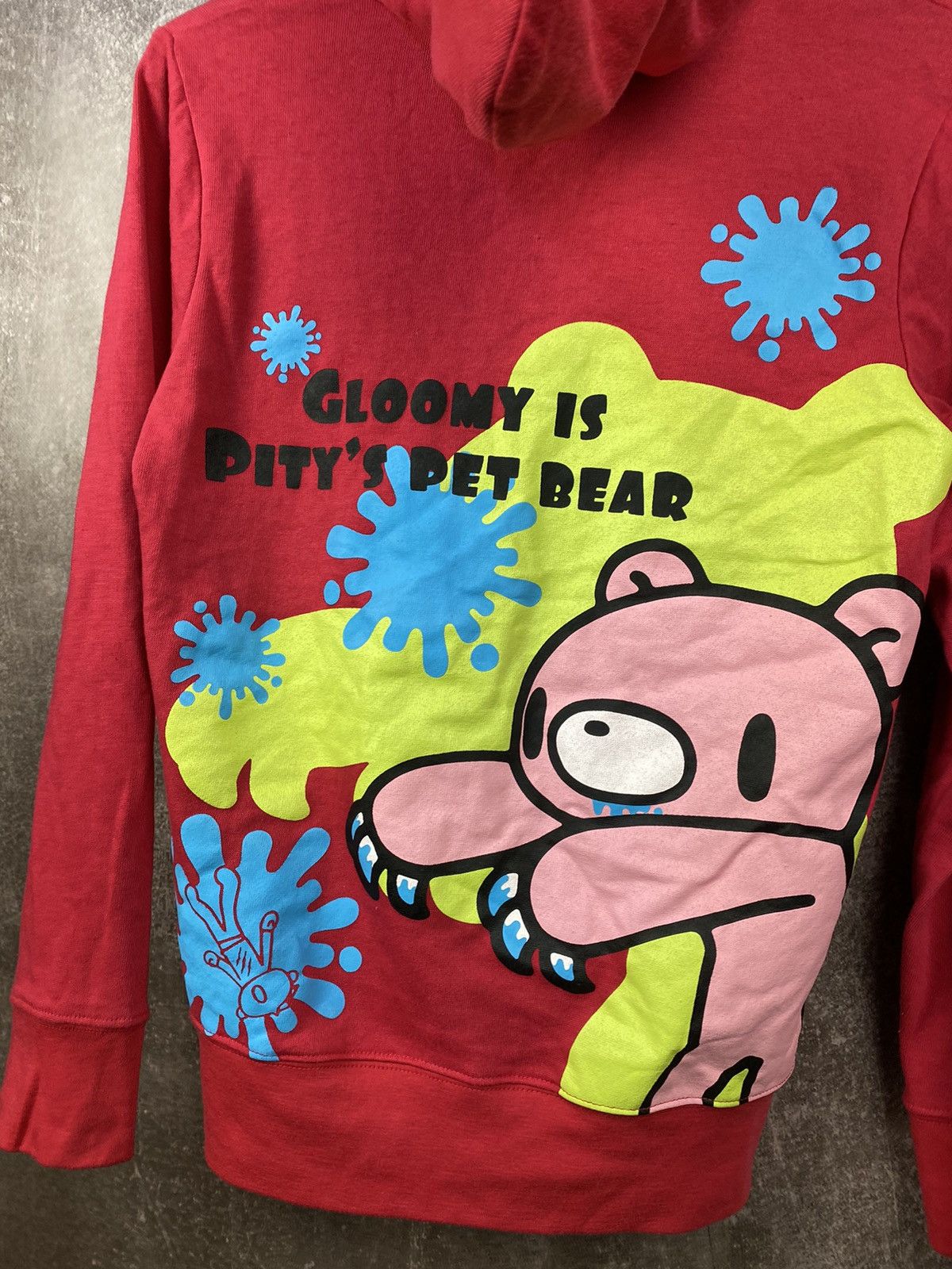 Japanese Brand × Vintage Japan brand Y2K Gloomy bears zip hoodie Size M / US 6-8 / IT 42-44 - 4 Thumbnail