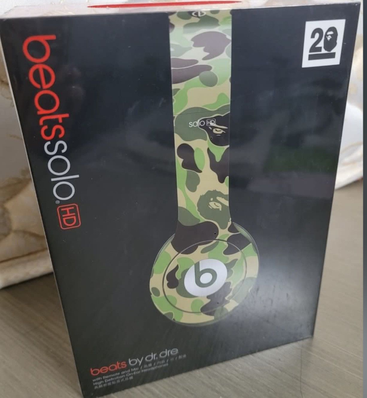 Bape BAPE X Beats By Dre ABC Camo NW20 Beats Solo Headphones Size ONE SIZE - 4 Thumbnail