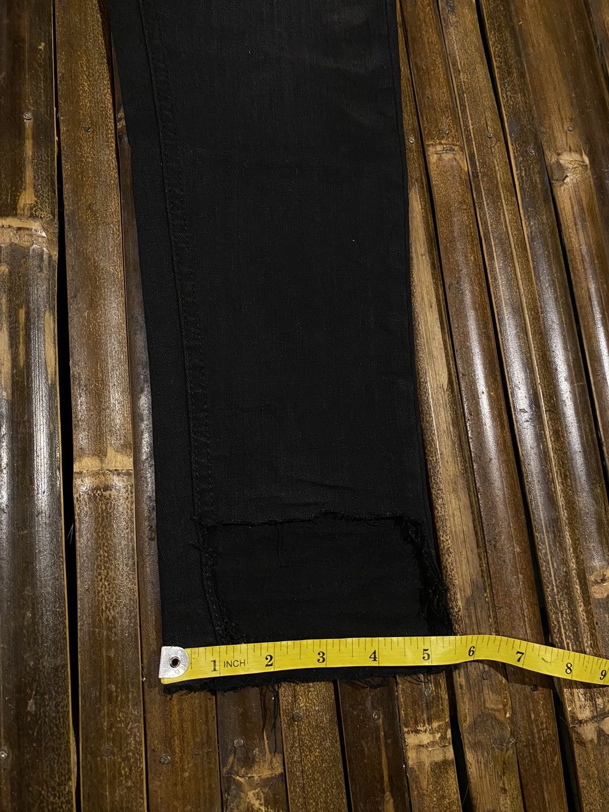 If Six Was Nine Brush Real Skull Distressed Pants Size US 30 / EU 46 - 16 Thumbnail