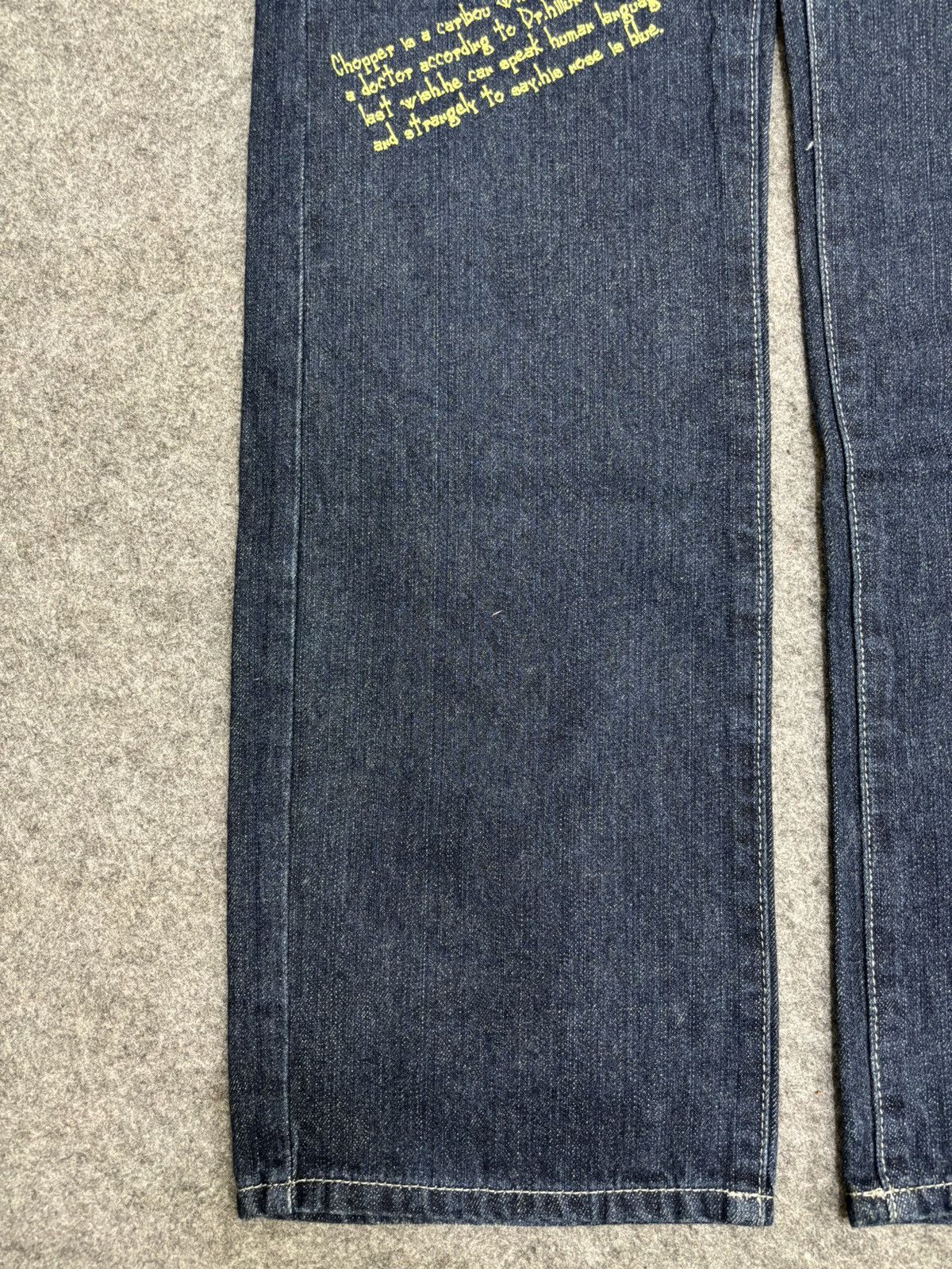 Anime 💥Anime Lover Style💥One Piece Pirate Lfe Relaxed Denim F547 Size US 34 / EU 50 - 9 Thumbnail