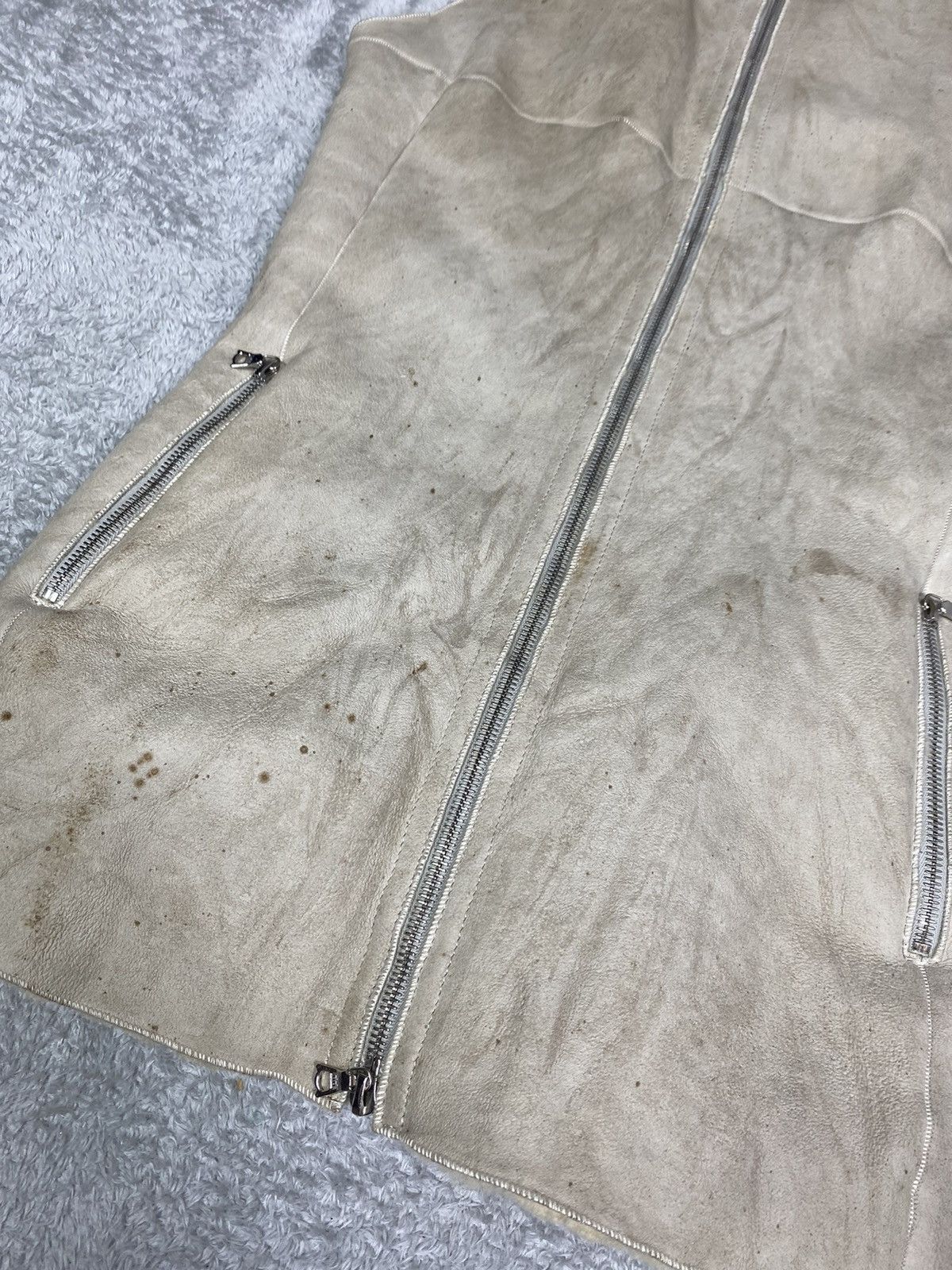 Narciso Rodriguez Narciso Rodriguez Leather Vest. J0123 Size S / US 4 / IT 40 - 9 Thumbnail