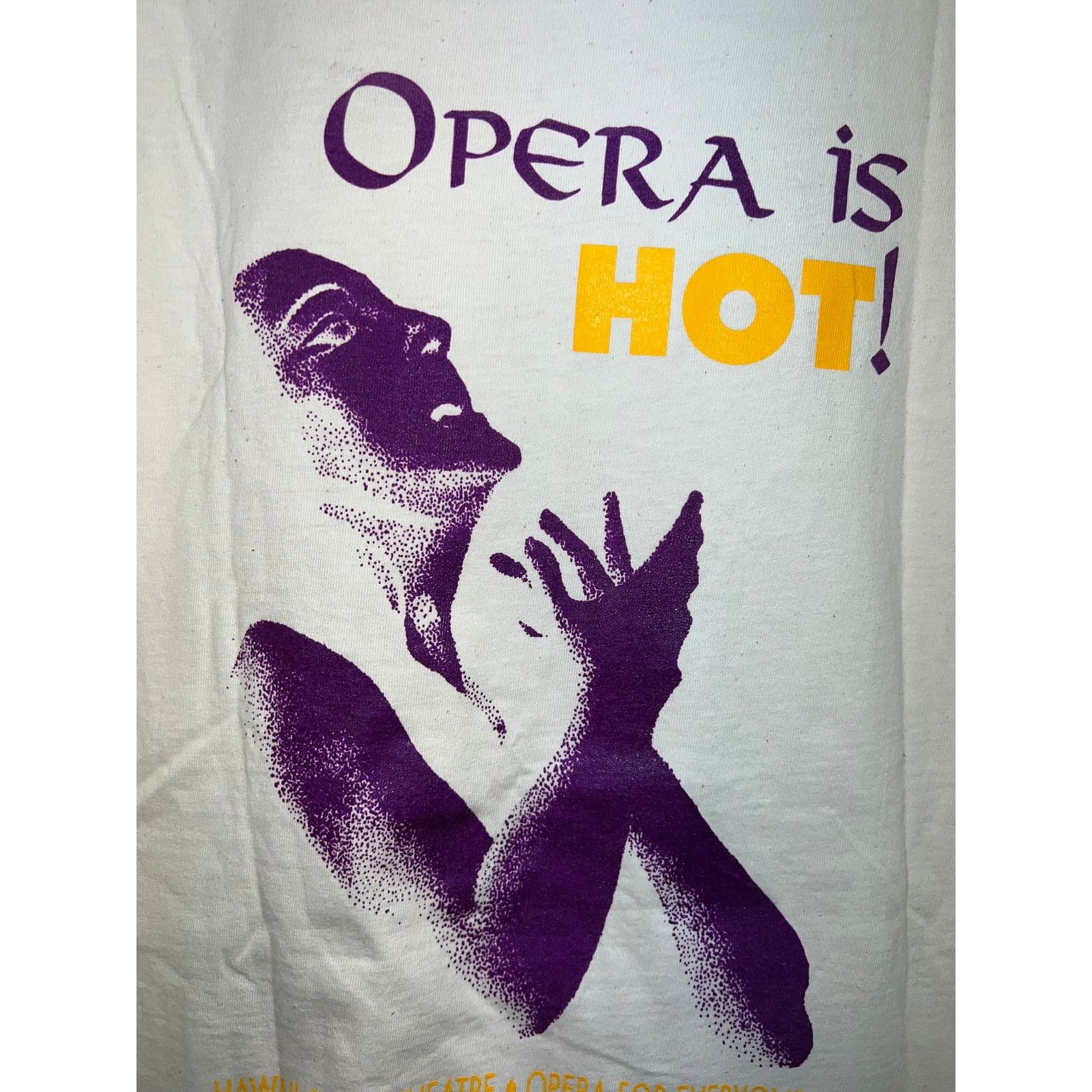 Hanes Vintage Hawaii Shirt Opera Theatre Guild Hawaiian Tee 90s L Size US L / EU 52-54 / 3 - 7 Thumbnail