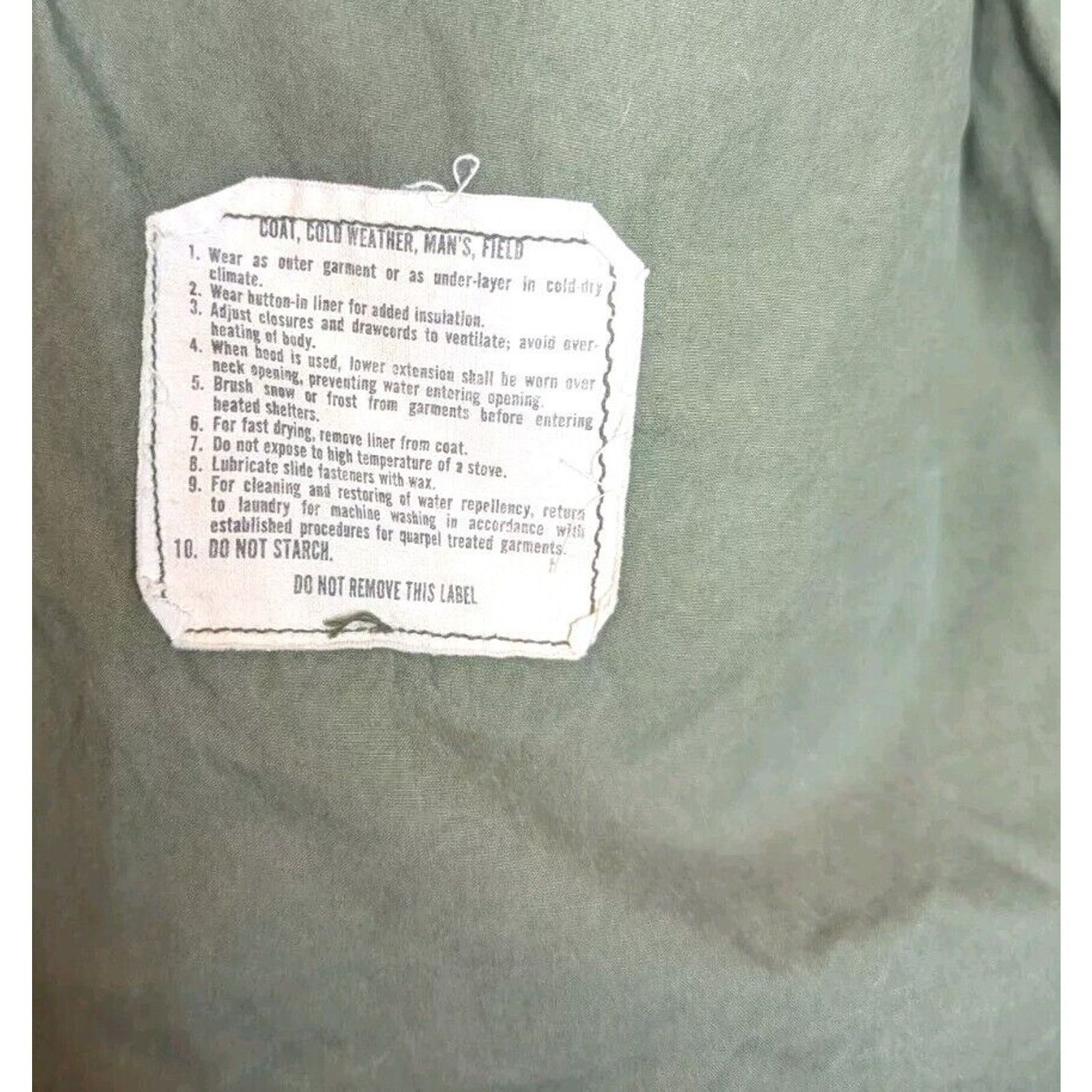 Alpha Industries Alpha Industries Man's Cold Weather Field Coat Size M Long Size US M / EU 48-50 / 2 - 8 Thumbnail