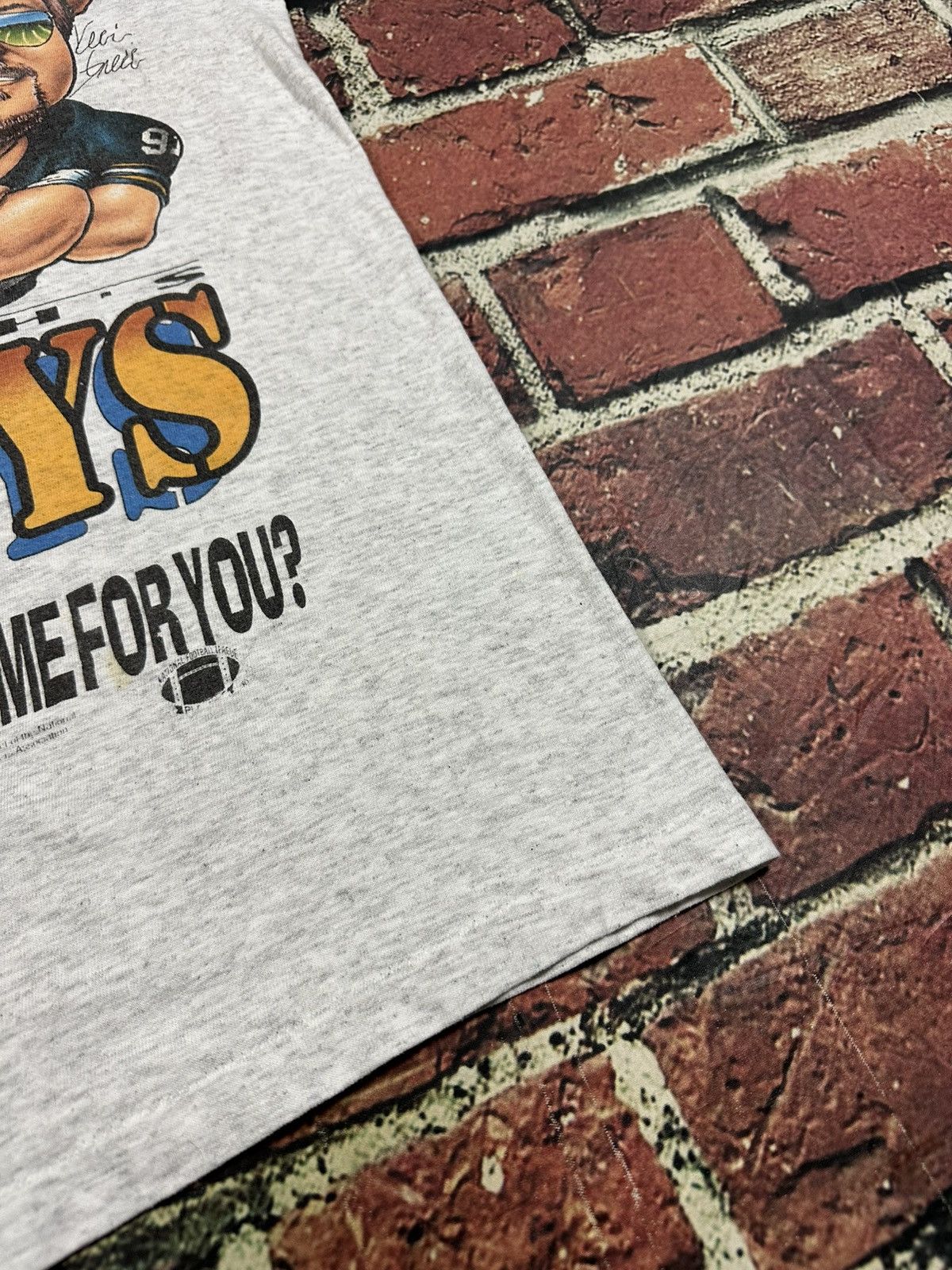 NFL VINTAGE Pittsburgh Steelers BAD BOYS T Shirt Xplosion 1994 Size US L / EU 52-54 / 3 - 9 Thumbnail