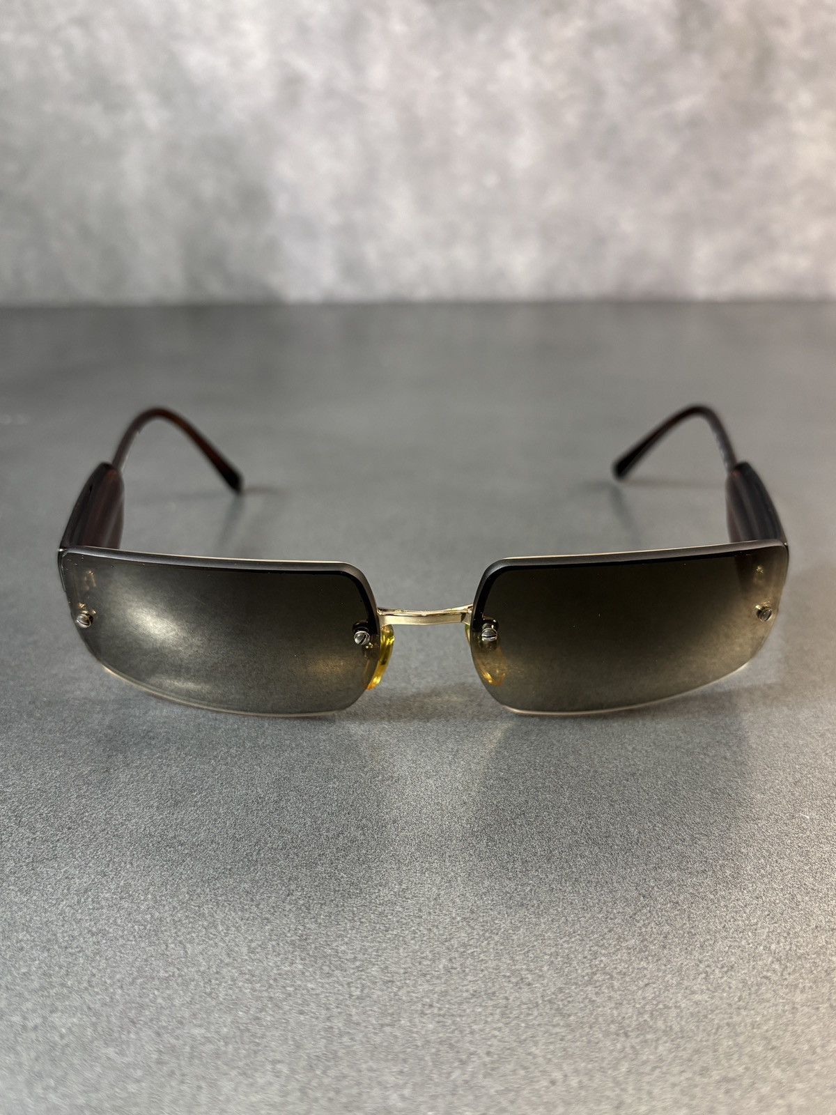 Giorgio Armani 2001 Giorgio Armani Sunglasses GA 1525 1990s Vintage Sides Size ONE SIZE - 10 Thumbnail