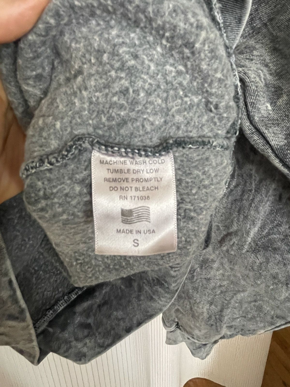 Thirteen Studios THIRTEEN STUDIOS LOGO FADED HOODIE Mineral Wash - Limited! Size US S / EU 44-46 / 1 - 3 Thumbnail