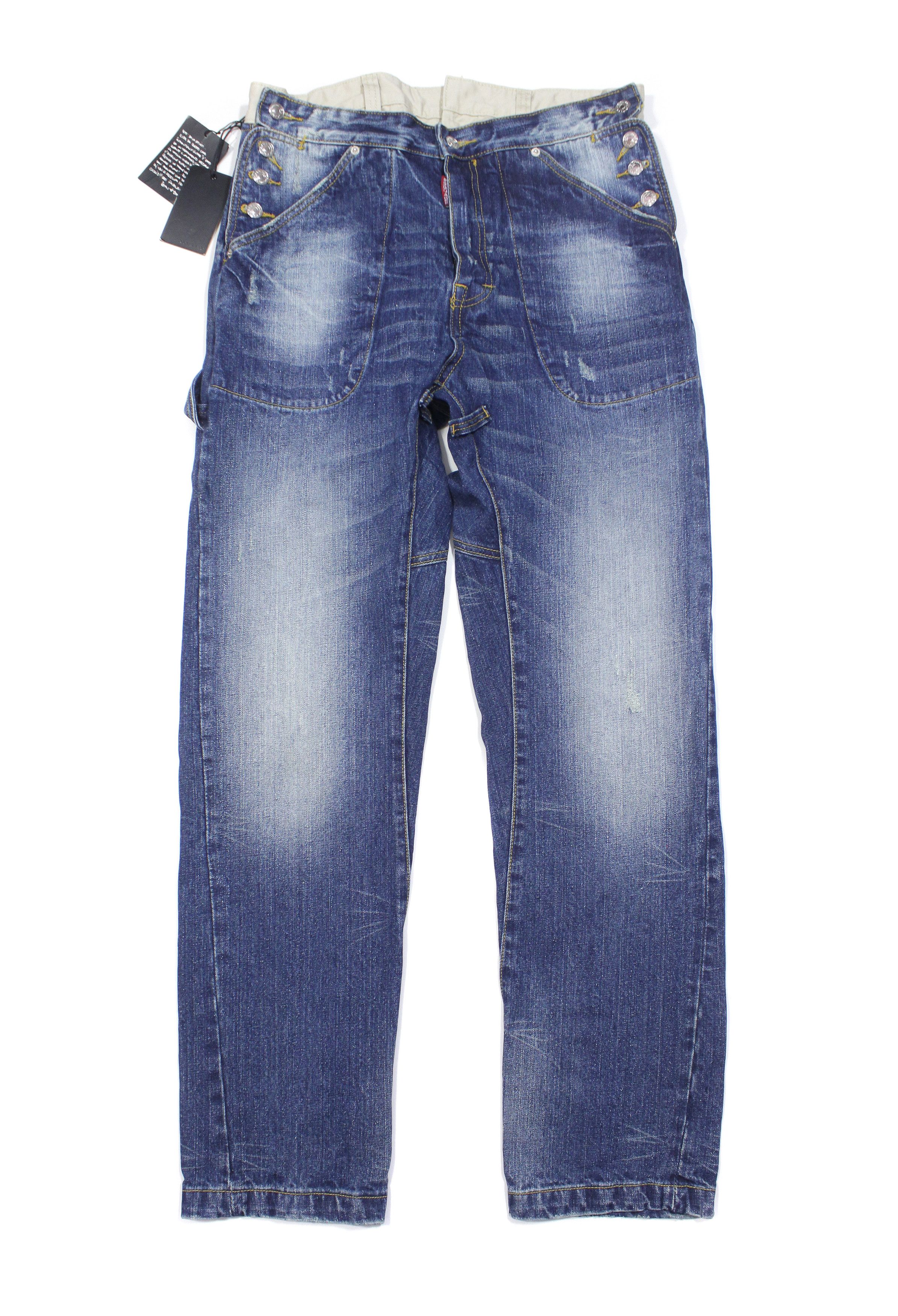 Dsquared2 Hybrid Double Layered Jeans With Tags Size US 34 / EU 50 - 1 Thumbnail