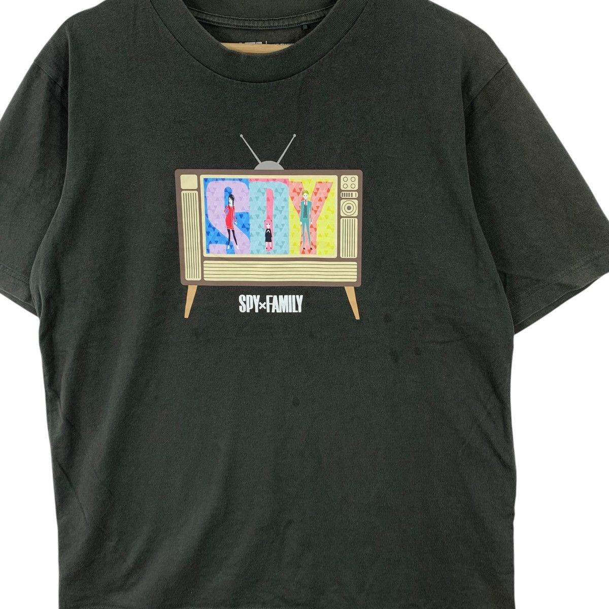 SPY Optic SPY X FAMILY ANIME Anya Forger Natural Faded Tee Shirt Top Size L / US 10 / IT 46 - 3 Thumbnail