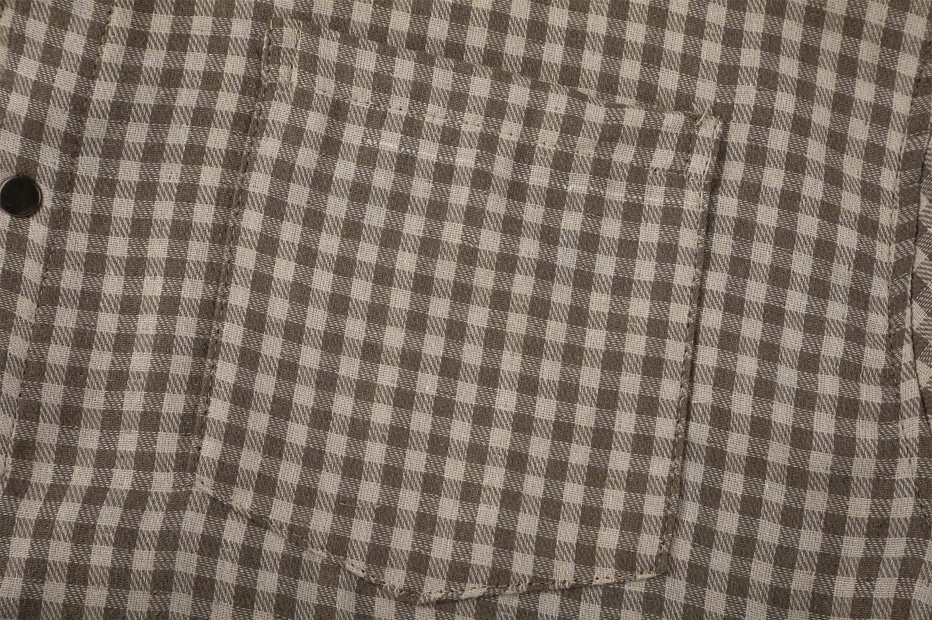 Japanese Brand × Vintage American retro plaid men's cool trendy casual shirt Size US L / EU 52-54 / 3 - 6 Thumbnail