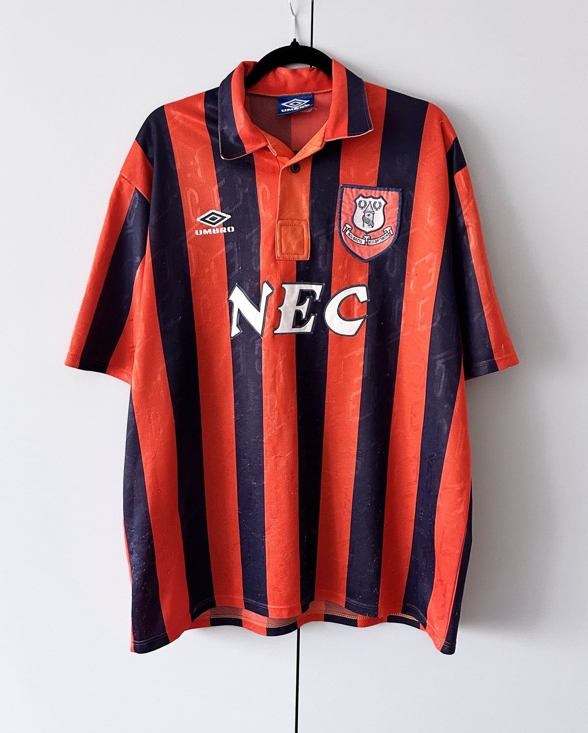 Umbro Everton jersey 1992 1994 rare vintage Umbro Size US XXL / EU 58 / 5 - 1 Thumbnail