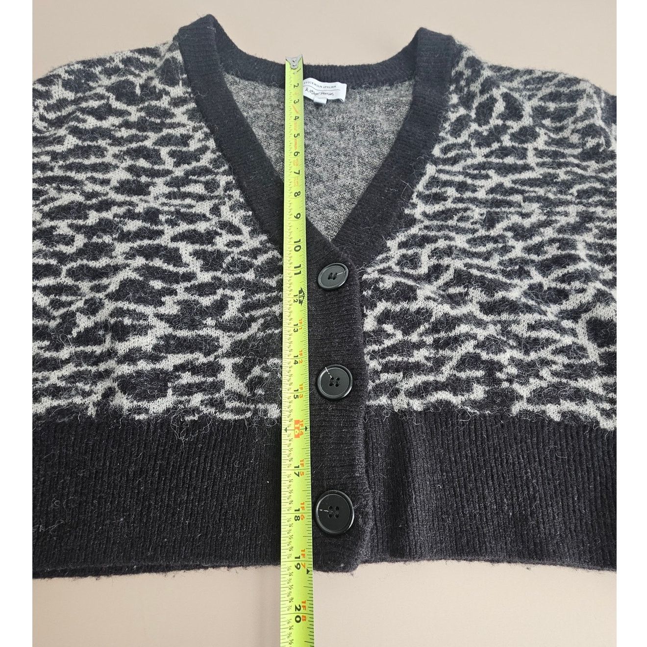 & Other Stories EUC & Other Stories Wool Alpaca Leopard Cardigan Sweater XS Size XS / US 0-2 / IT 36-38 - 5 Thumbnail