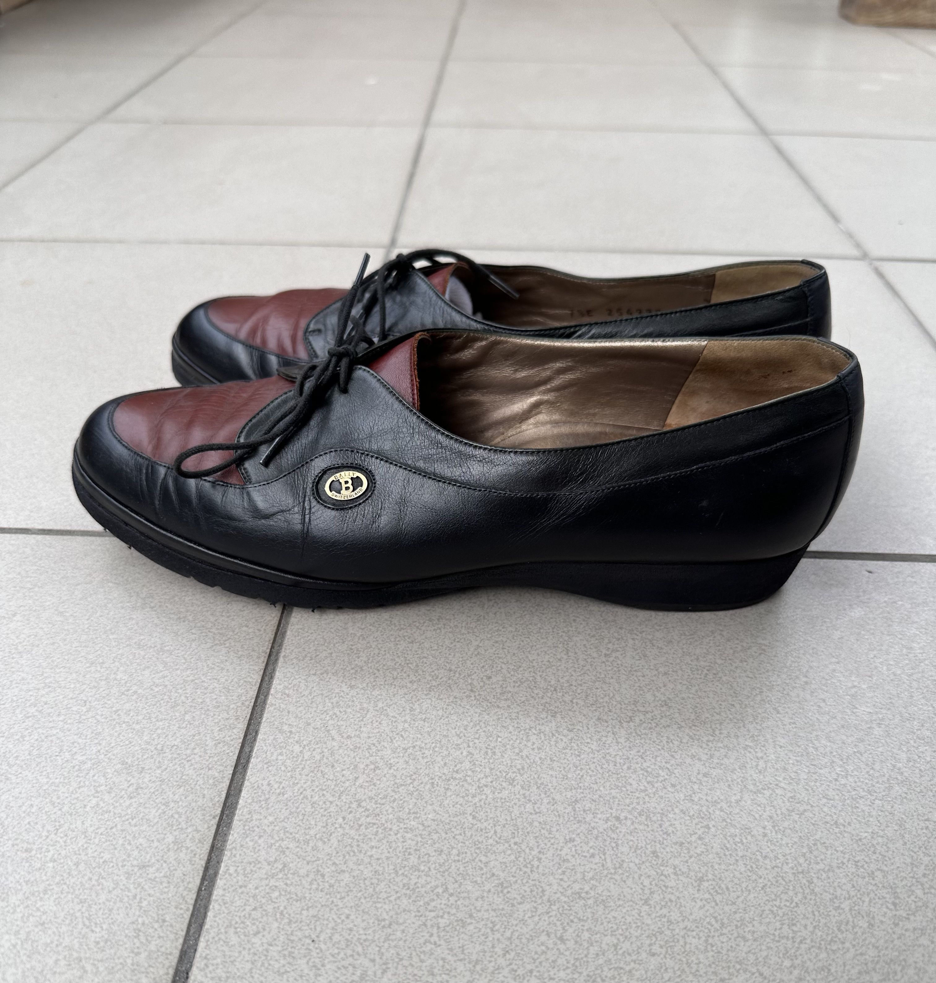 Bally Vintage Bally Italy leather flat shoes Size US 10 / IT 40 - 4 Thumbnail