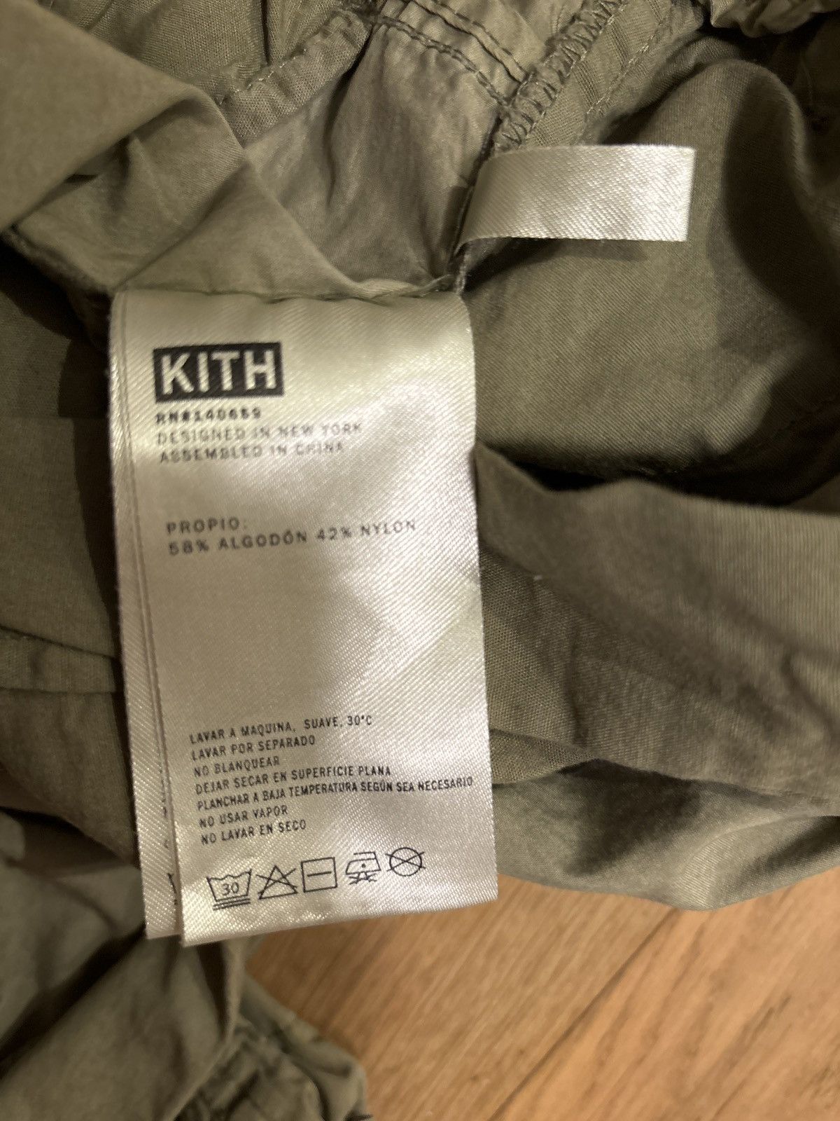 Kith Kith washed cotton Bristol Cargo Pant- Olive Size US 30 / EU 46 - 5 Thumbnail