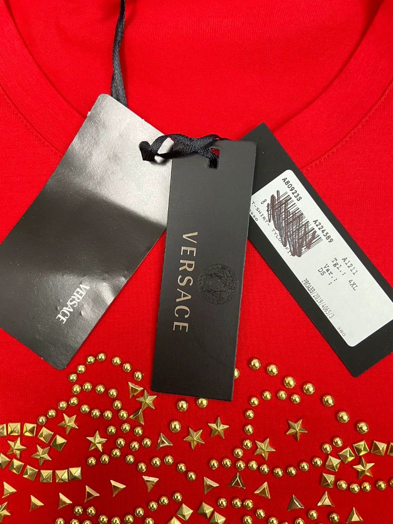 Versace Versace Metallic Medusa T-shirt Size US XXL / EU 58 / 5 - 8 Thumbnail