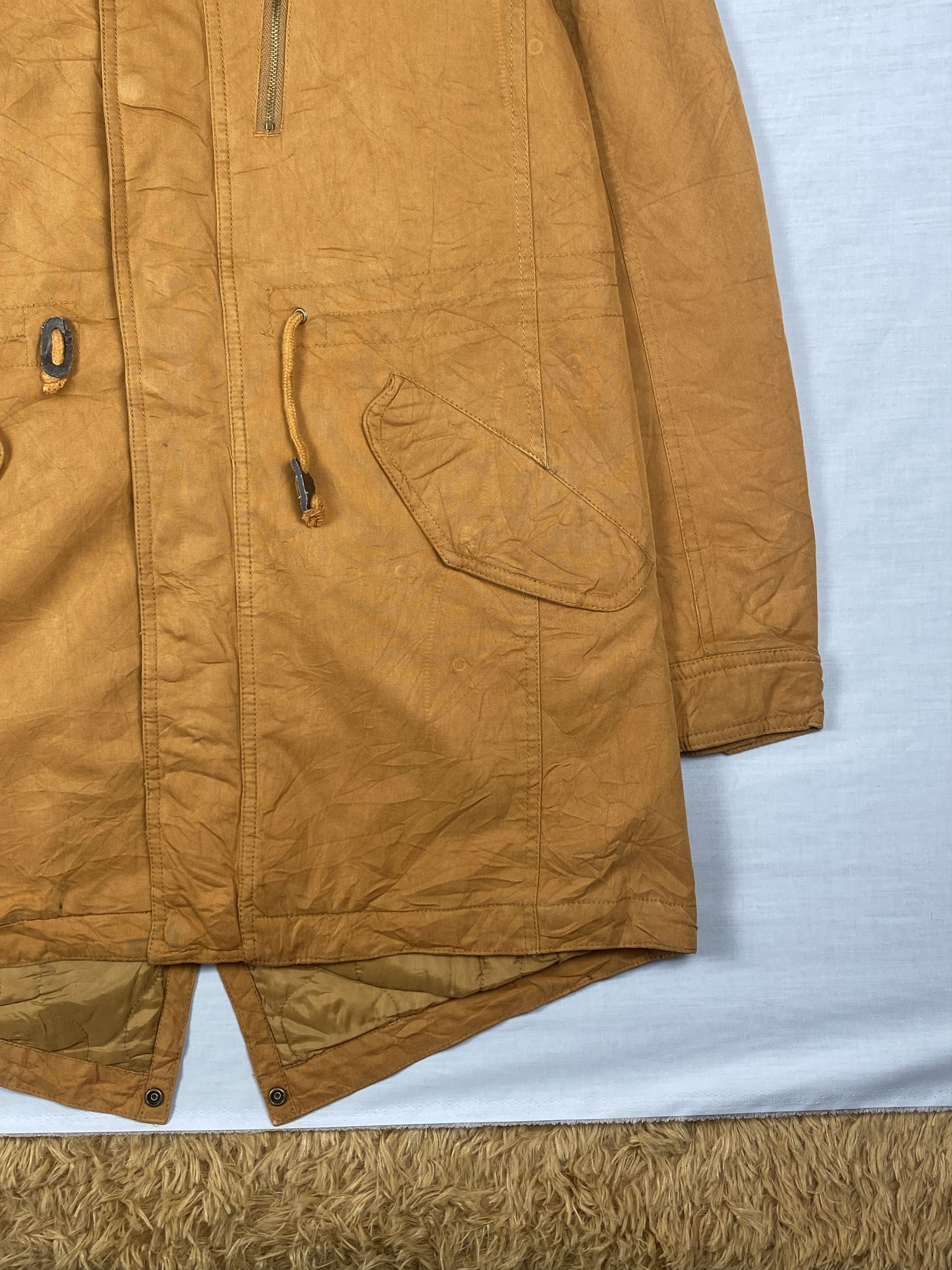 Japanese Brand Vintage Japanese Sherpa Hoodie Zip Up Parka Jacket Size US L / EU 52-54 / 3 - 6 Thumbnail