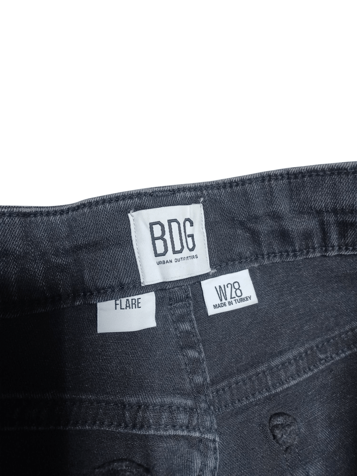 Bdg BDG FLARED FIRE AVANT GARDE JAPANESE ABSTRACT ART JEANS Size 28" / US 6 / IT 42 - 7 Thumbnail