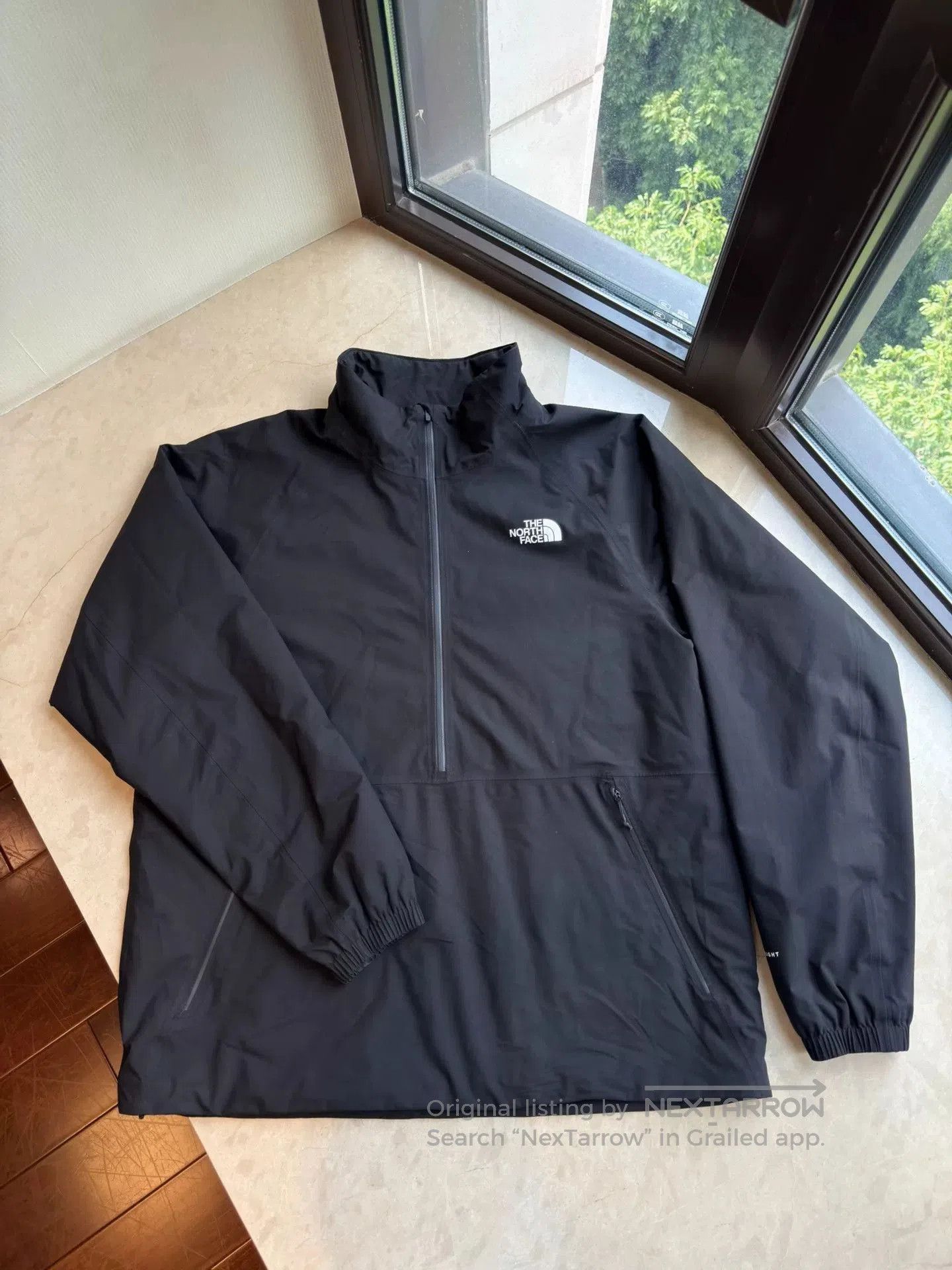 the north face men's quarter zip jacket.