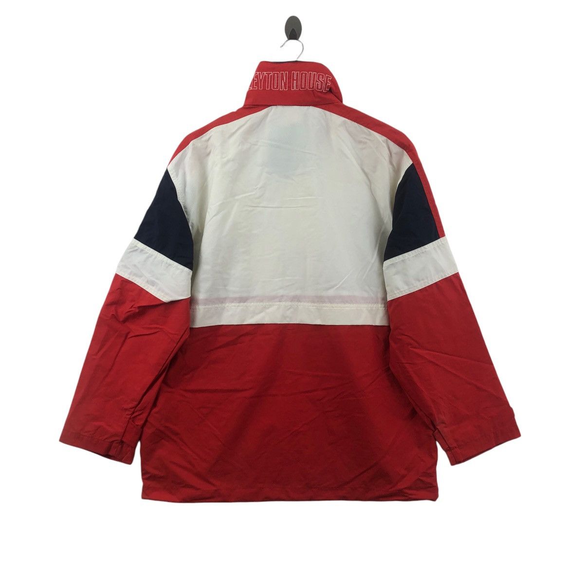 Vintage Vintage 90s LEYTON HOUSE Windbreaker Jacket Motosports Size US L / EU 52-54 / 3 - 4 Thumbnail