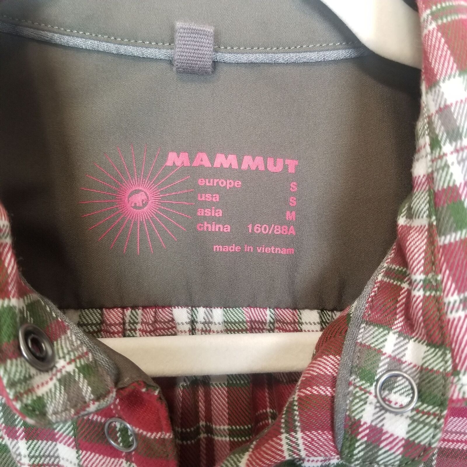 Mammut Mammut Womens Plaid Flannel Shirt Size S Gorpcore Casual Size S / US 4 / IT 40 - 7 Thumbnail