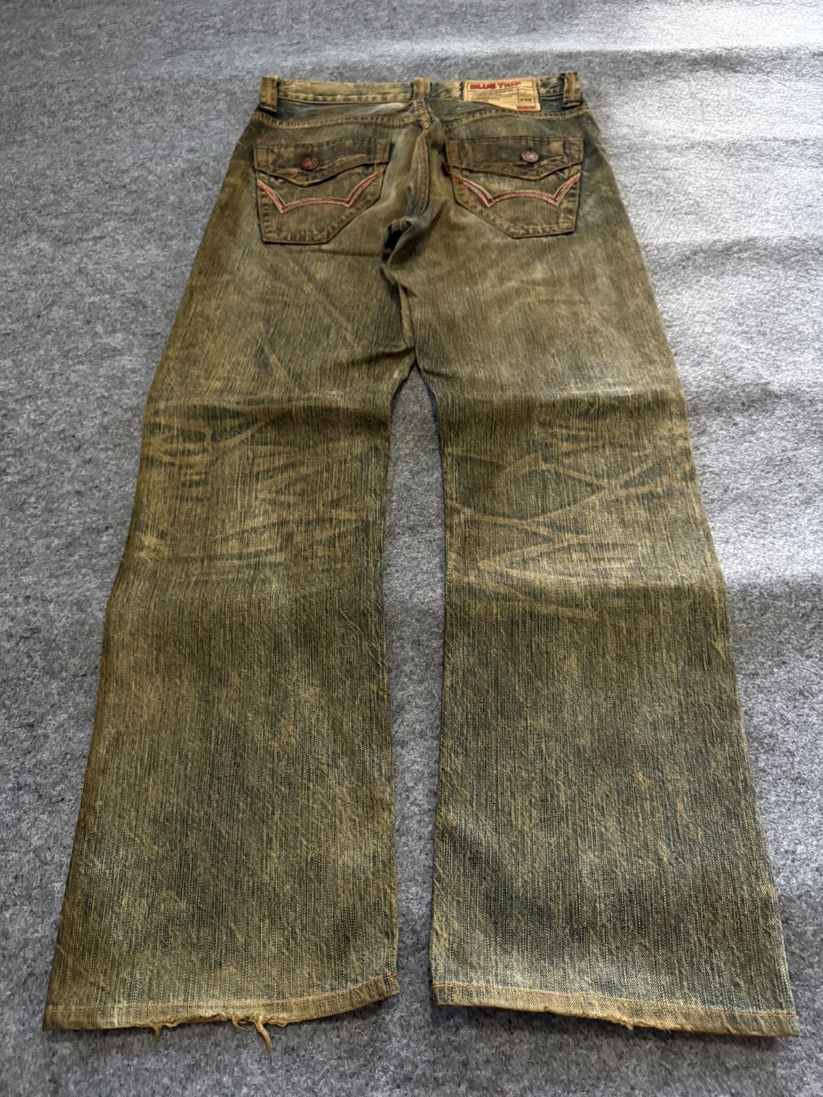 Edwin Edwin 503 Blue Trip Patina Fade Mud Wash Jeans Straight Size US 30 / EU 46 - 2 Thumbnail