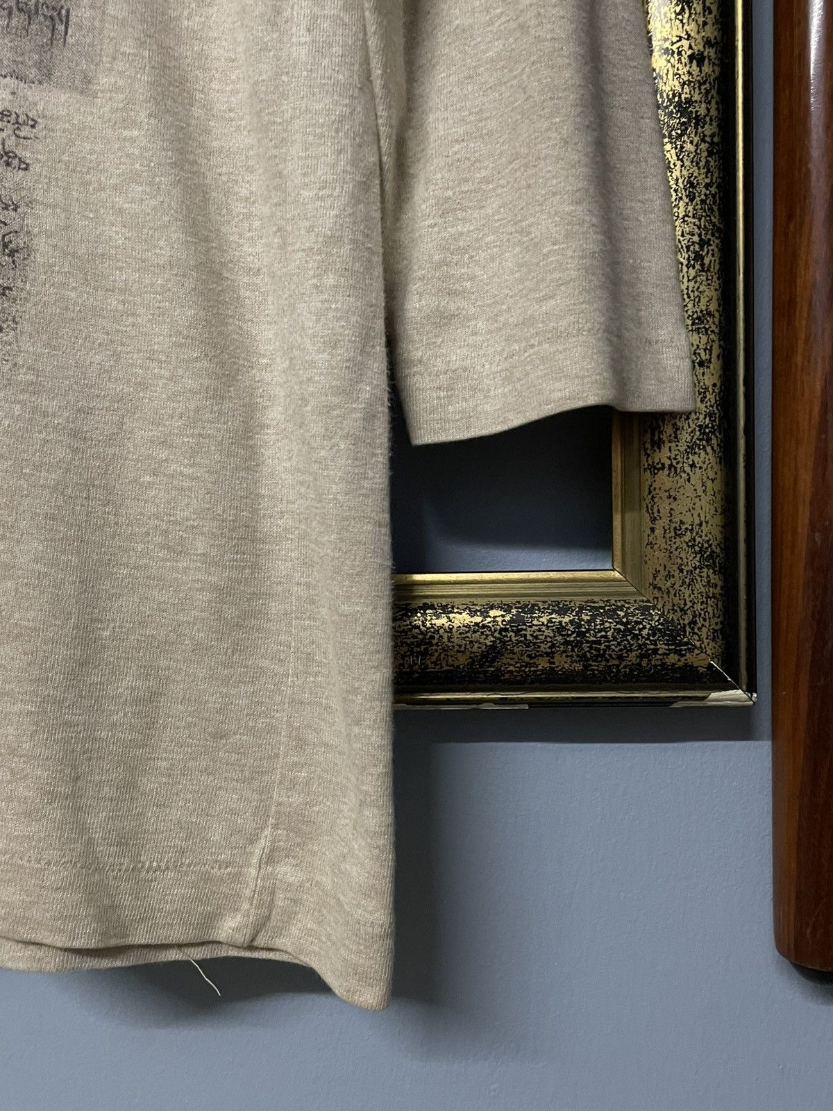 Designer × Japanese Brand × Vintage Vintage 1990s Designer Saint Gerve Hindu Poem Longsleeve Size US M / EU 48-50 / 2 - 6 Thumbnail