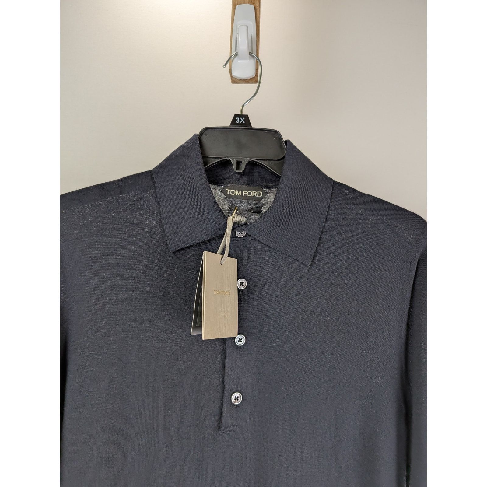 Tom Ford o1rshd1 Polo Shirt in Black Size US XL / EU 56 / 4 - 5 Thumbnail