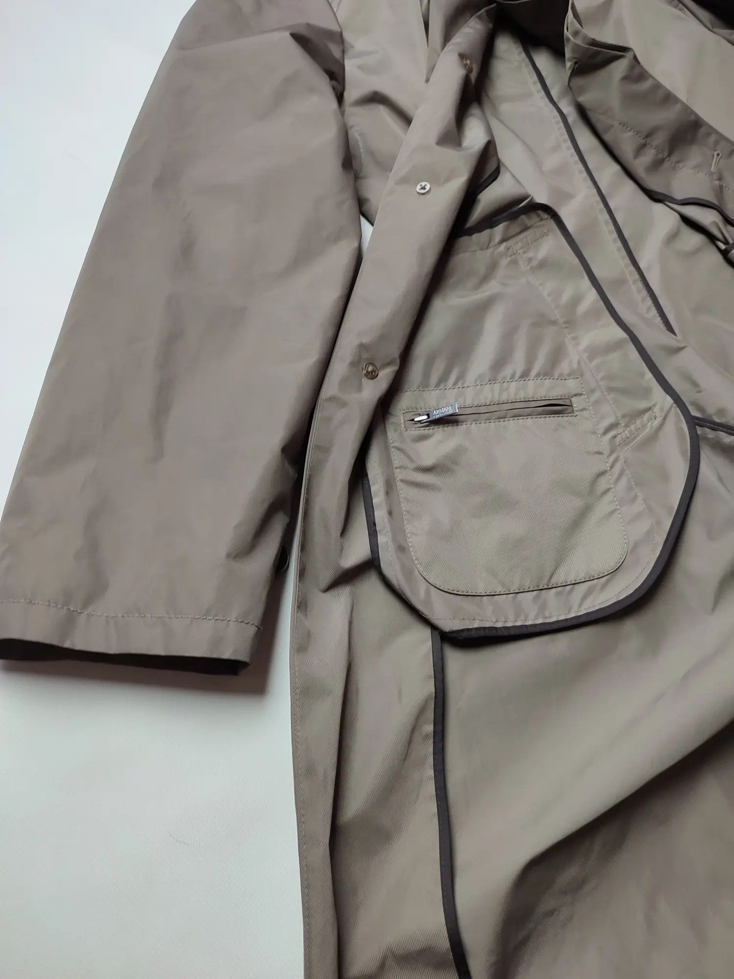 Armani Armani Collezioni Waterproof RainCoat Jacket Size US L / EU 52-54 / 3 - 16 Thumbnail
