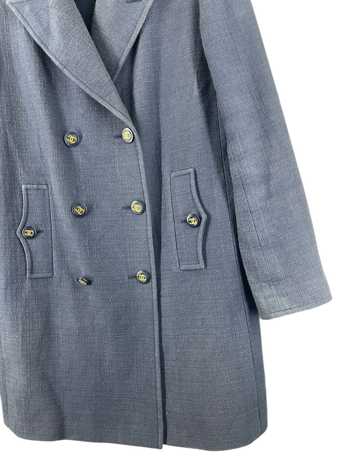 Chanel Vintage 1990's Chanel Double Breasted Jacket Rare Size XS / US 0-2 / IT 36-38 - 2 Thumbnail